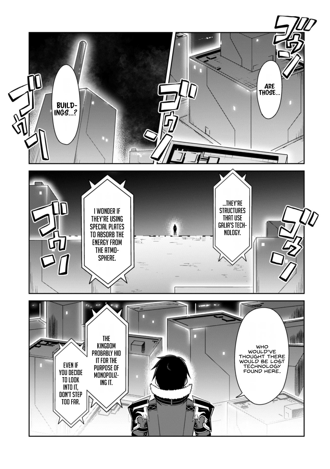 Berserk of Gluttony Chapter 33 page 6 - Chapter 33: The Royal Capital's Military District