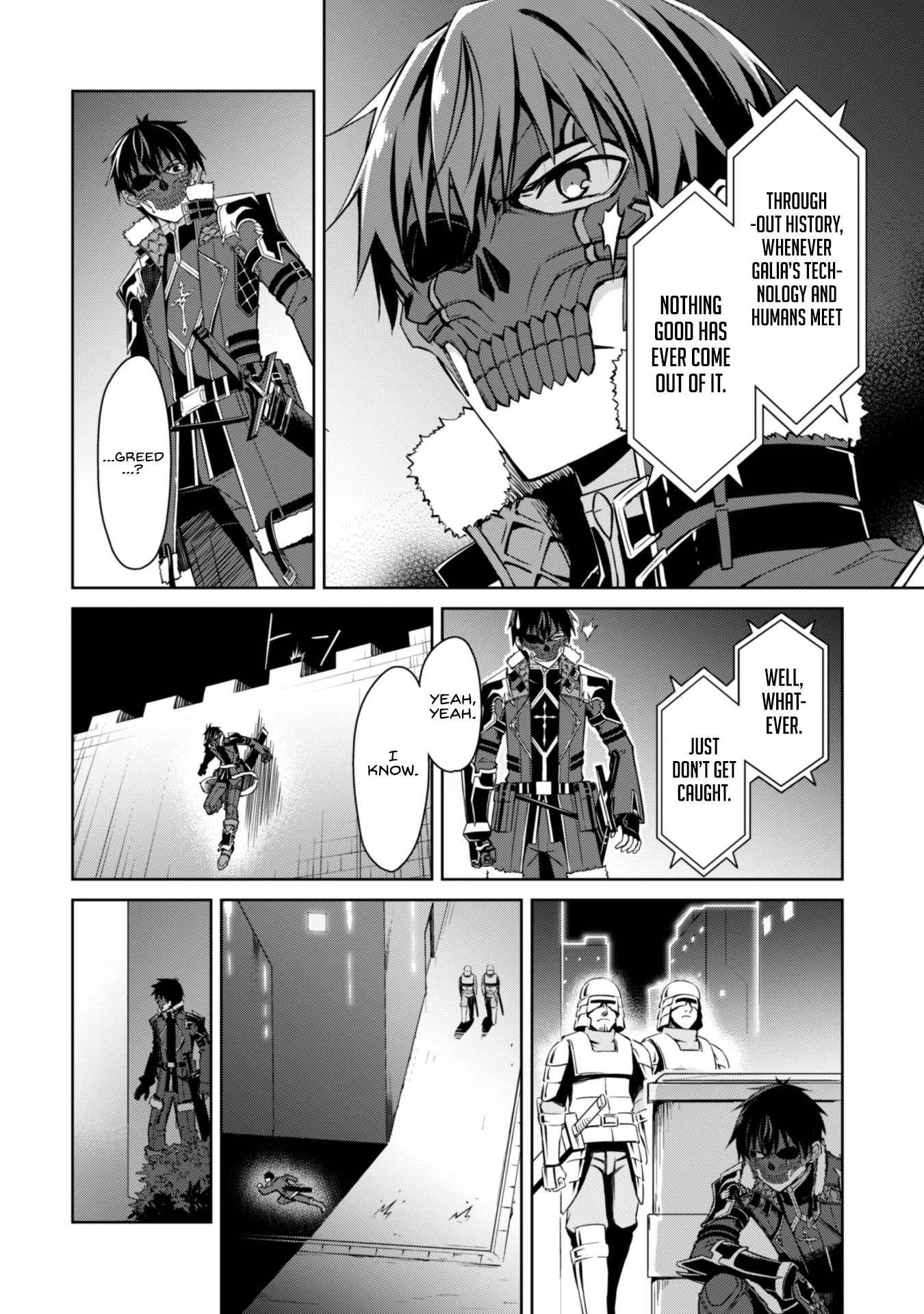 Berserk of Gluttony Chapter 33 page 7 - Chapter 33: The Royal Capital's Military District
