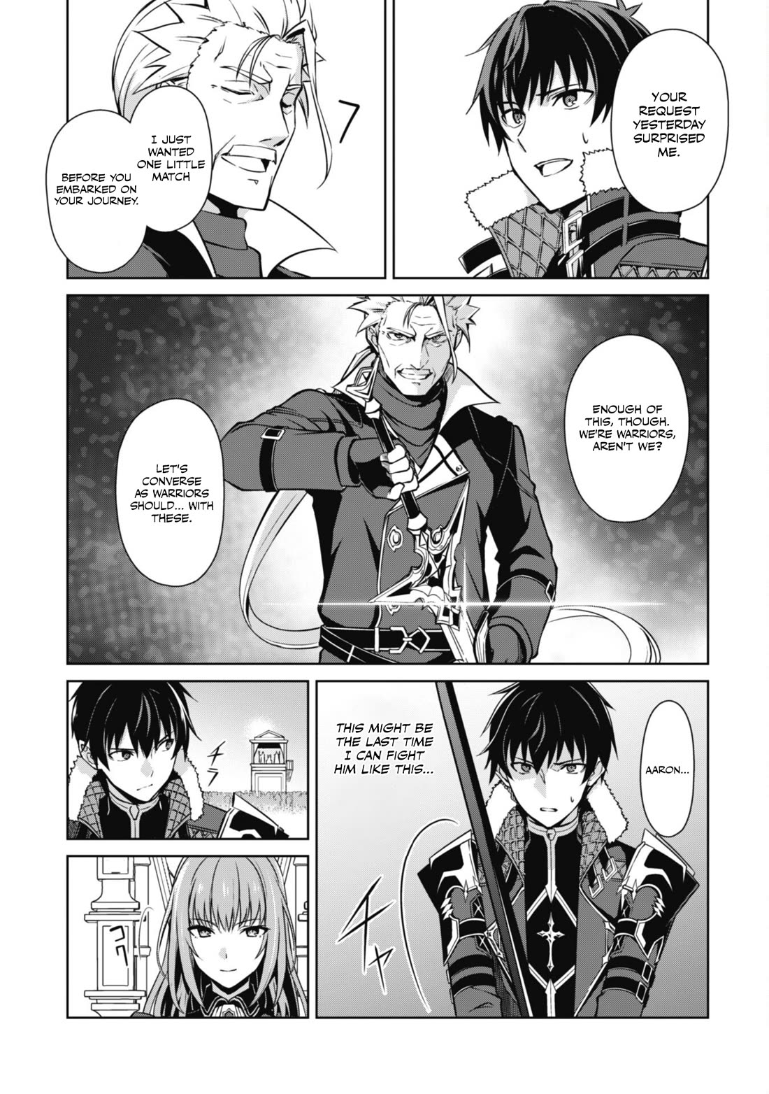 Berserk of Gluttony Chapter 52 page 12 - Chapter 52: Farewell to Aaron