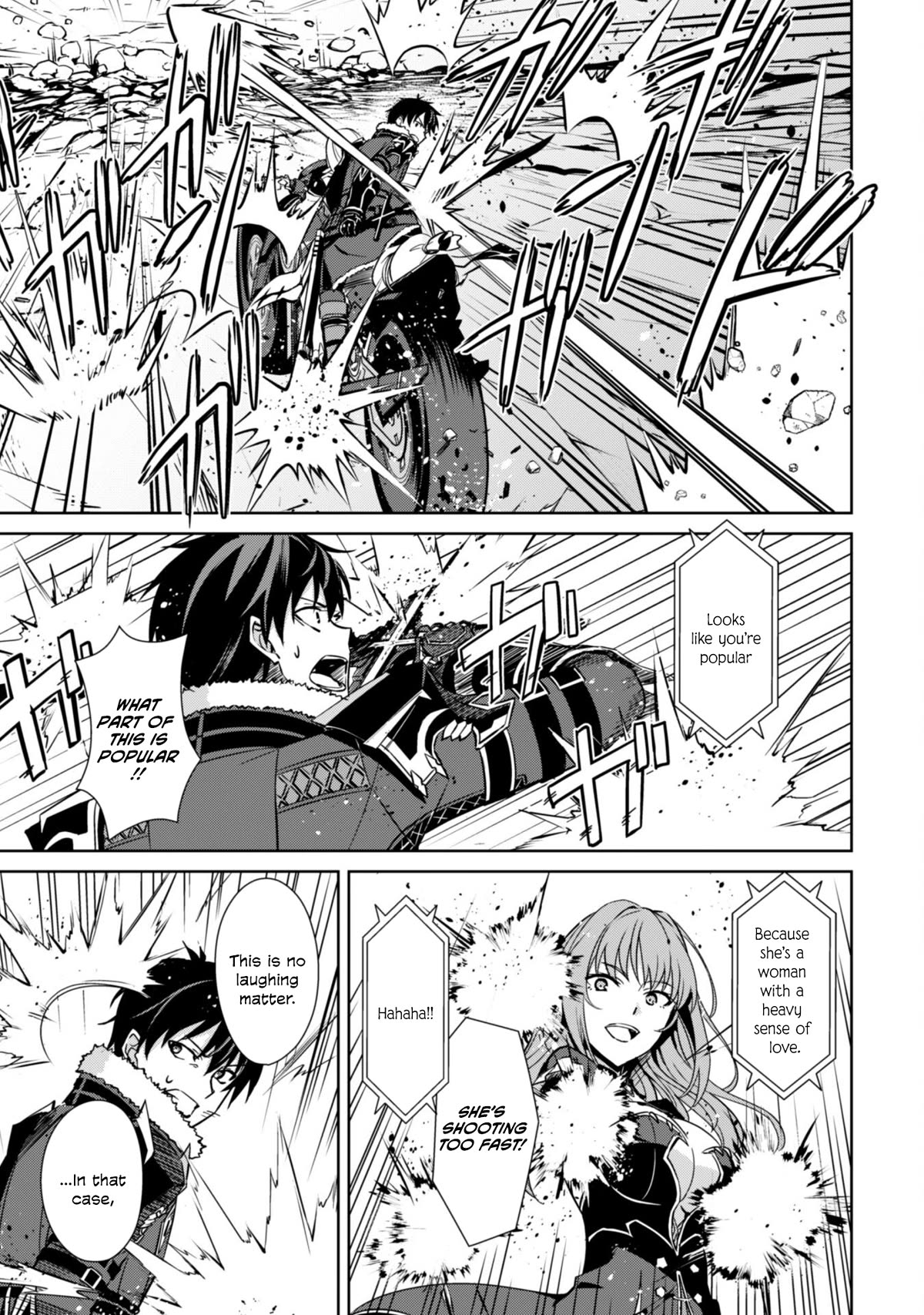 Berserk of Gluttony Chapter 57 page 11 - Chapter 57: Lanchester Territory