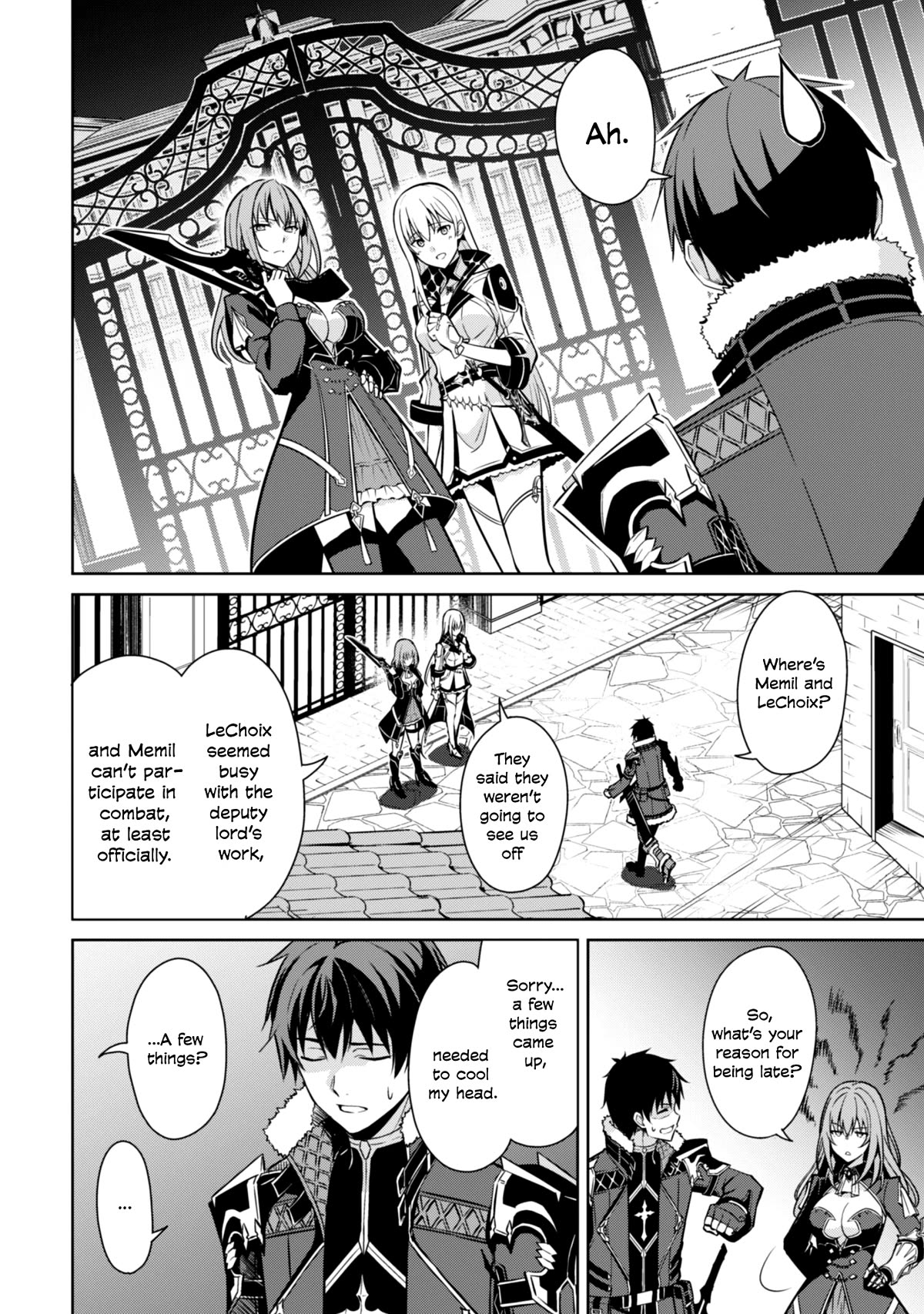 Berserk of Gluttony Chapter 59 page 3 - Chapter 59: Desert of Destruction