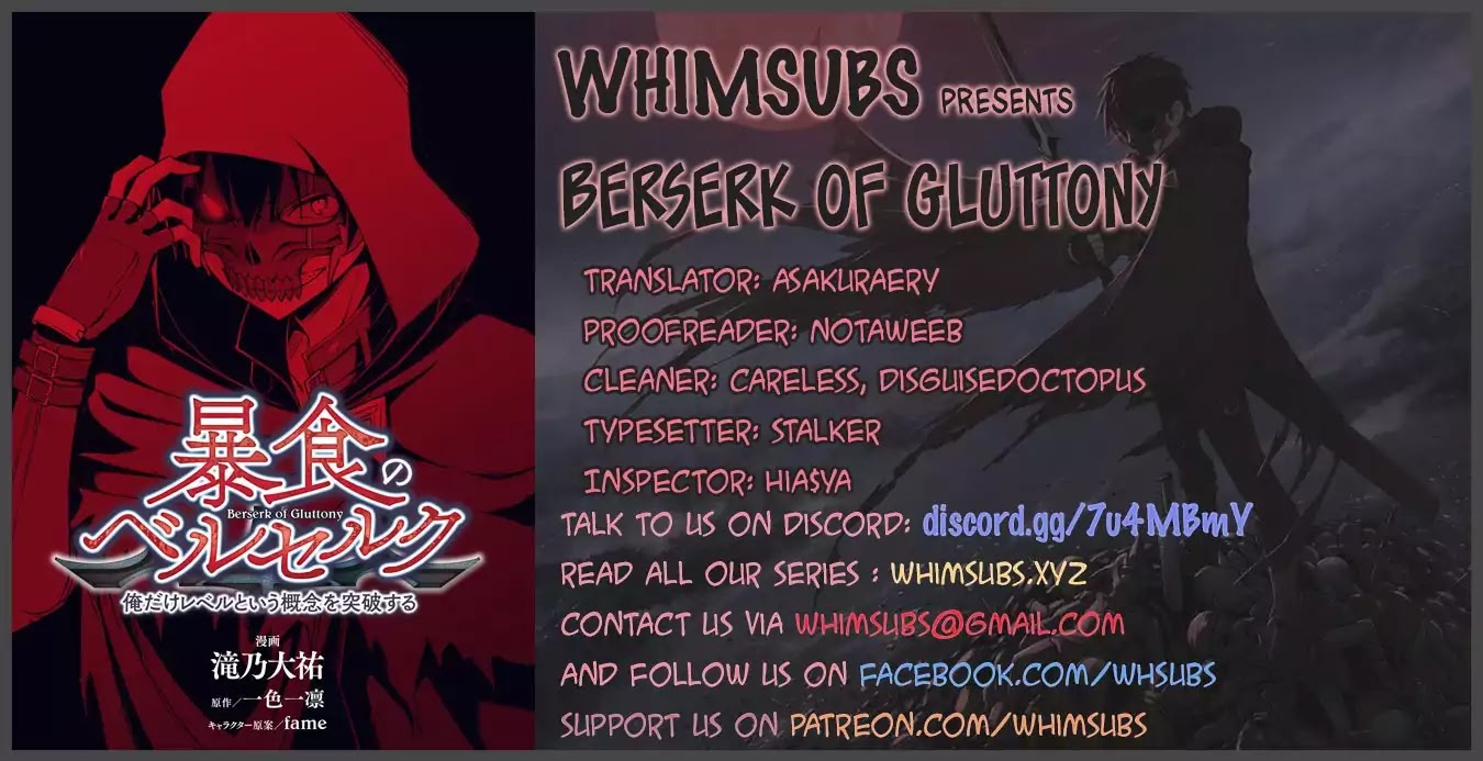 Berserk of Gluttony Chapter 6 page 1 - Chapter 6: First Form