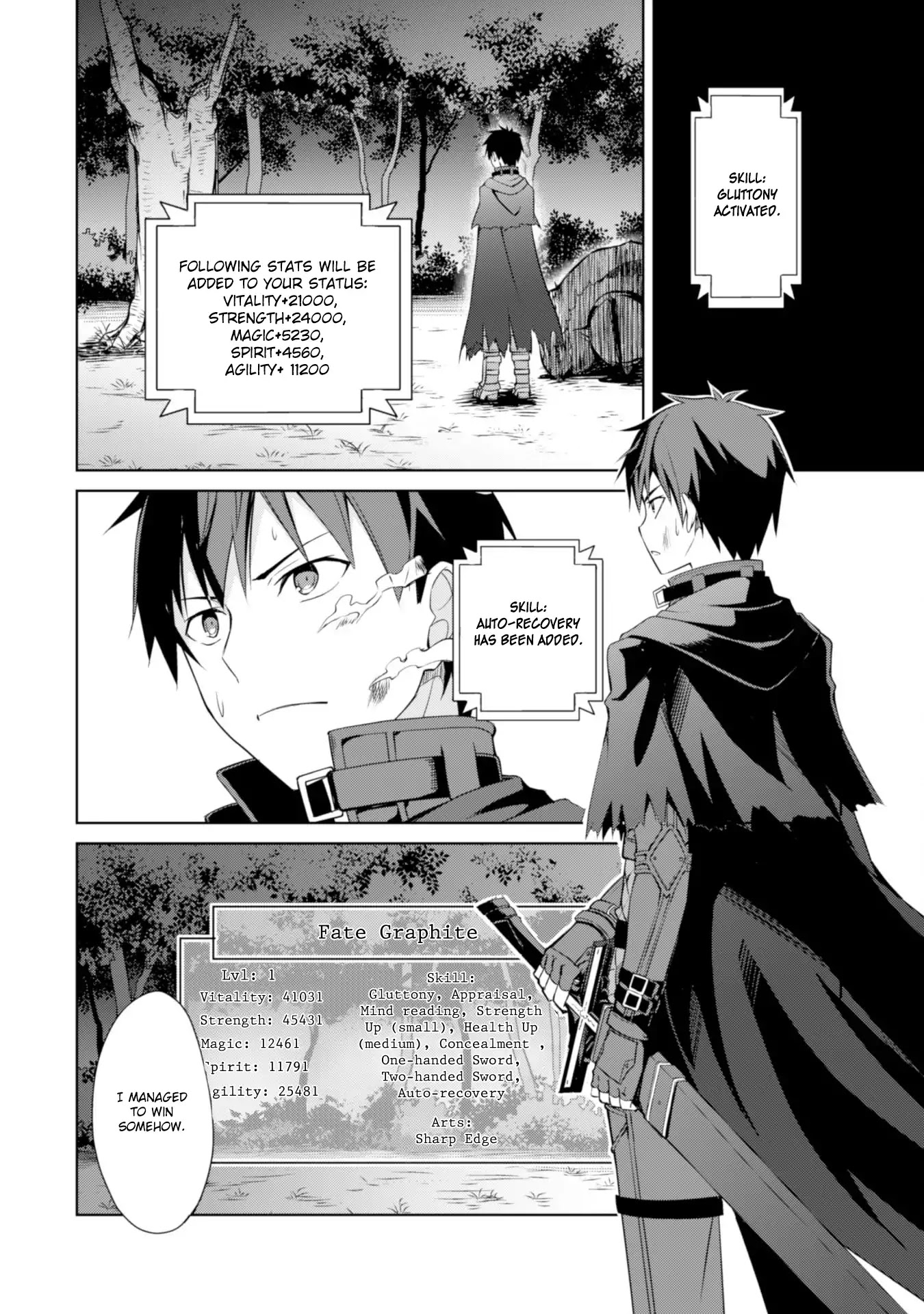 Berserk of Gluttony Chapter 6 page 22 - Chapter 6: First Form