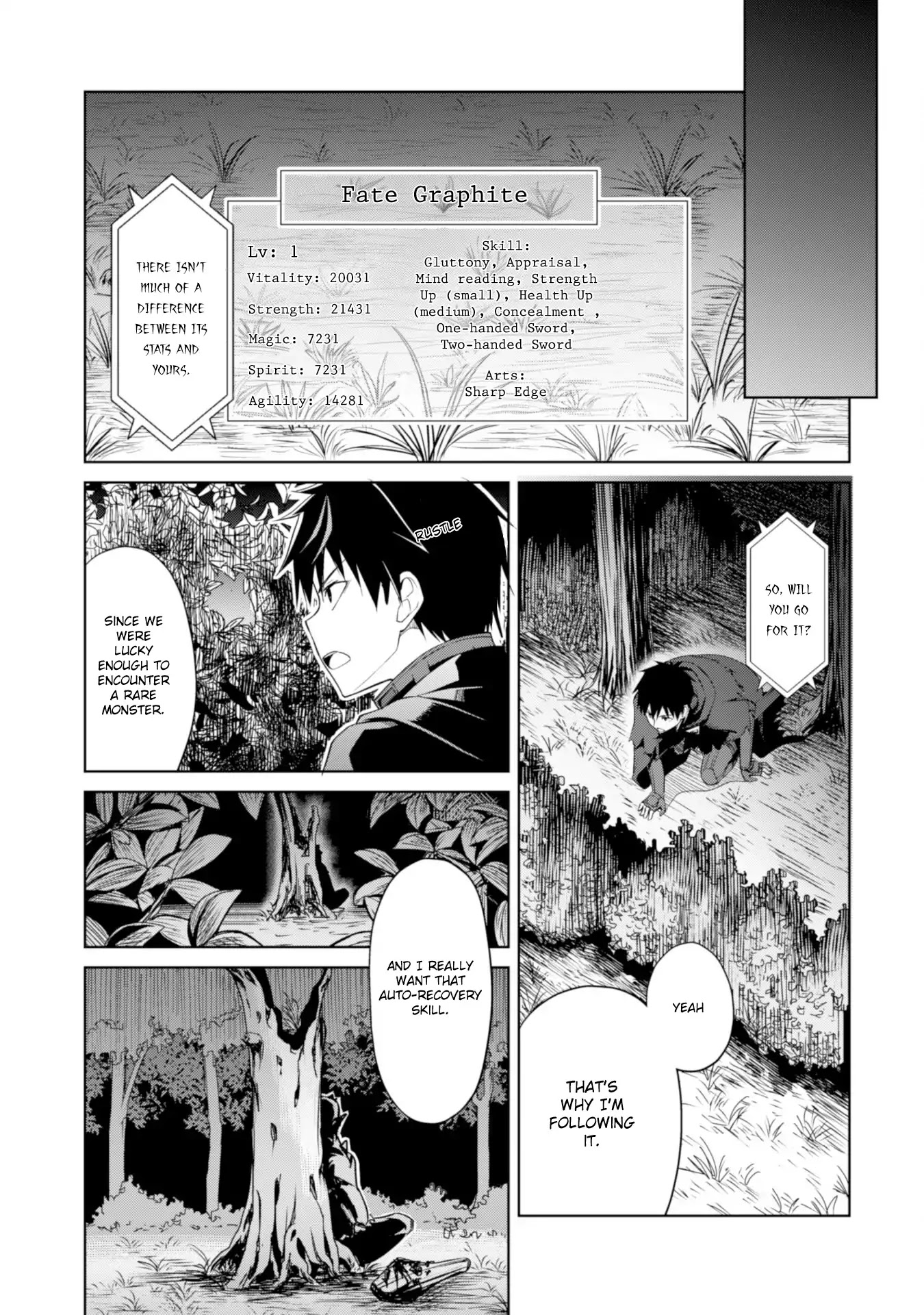 Berserk of Gluttony Chapter 6 page 5 - Chapter 6: First Form