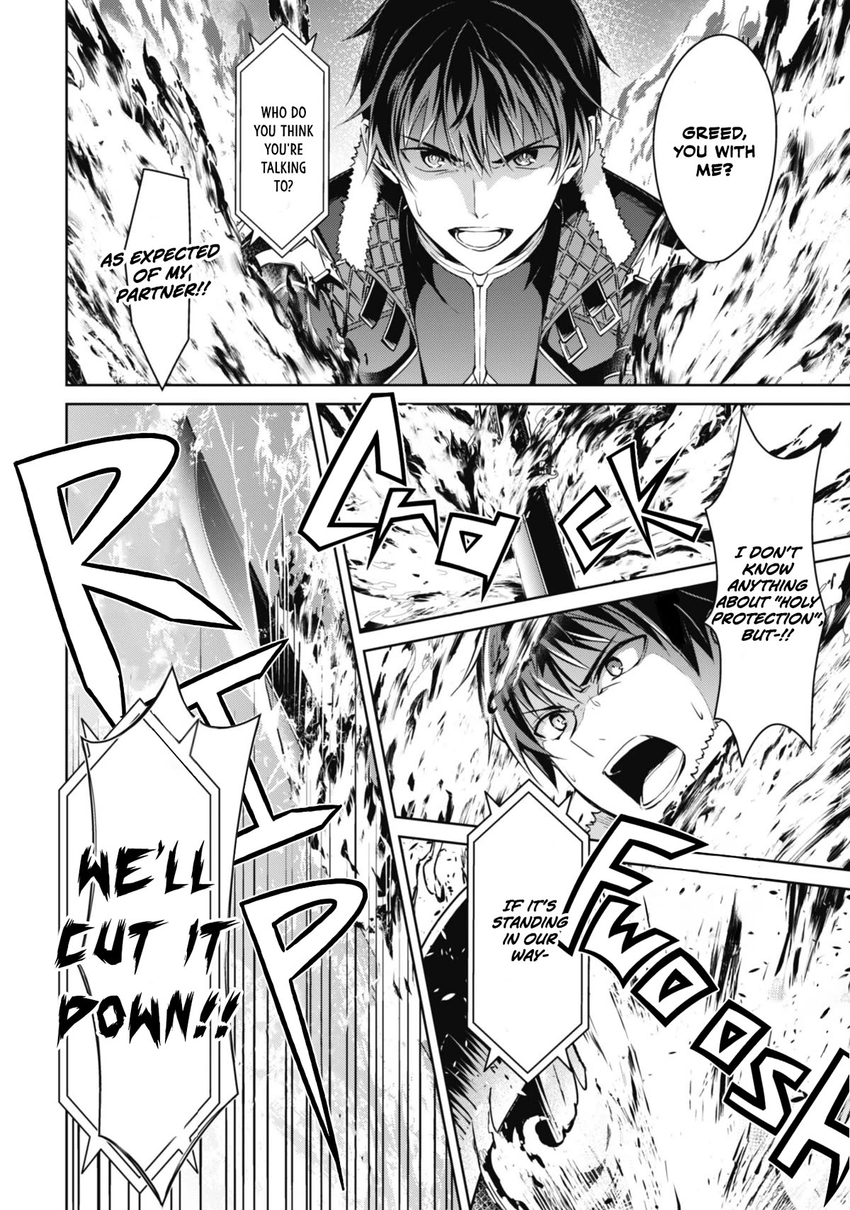 Berserk of Gluttony Chapter 60 page 21 - Chapter 60: Flaming Swords and Holy Beasts