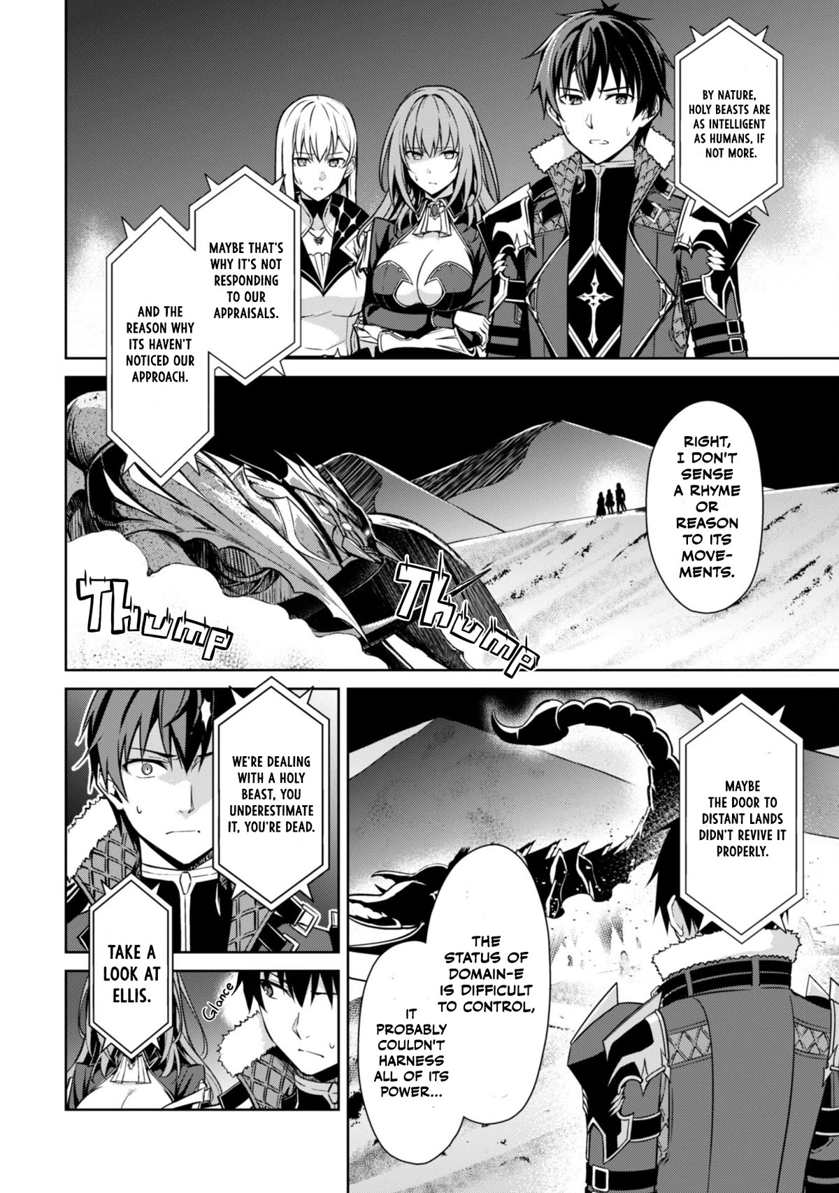 Berserk of Gluttony Chapter 60 page 3 - Chapter 60: Flaming Swords and Holy Beasts