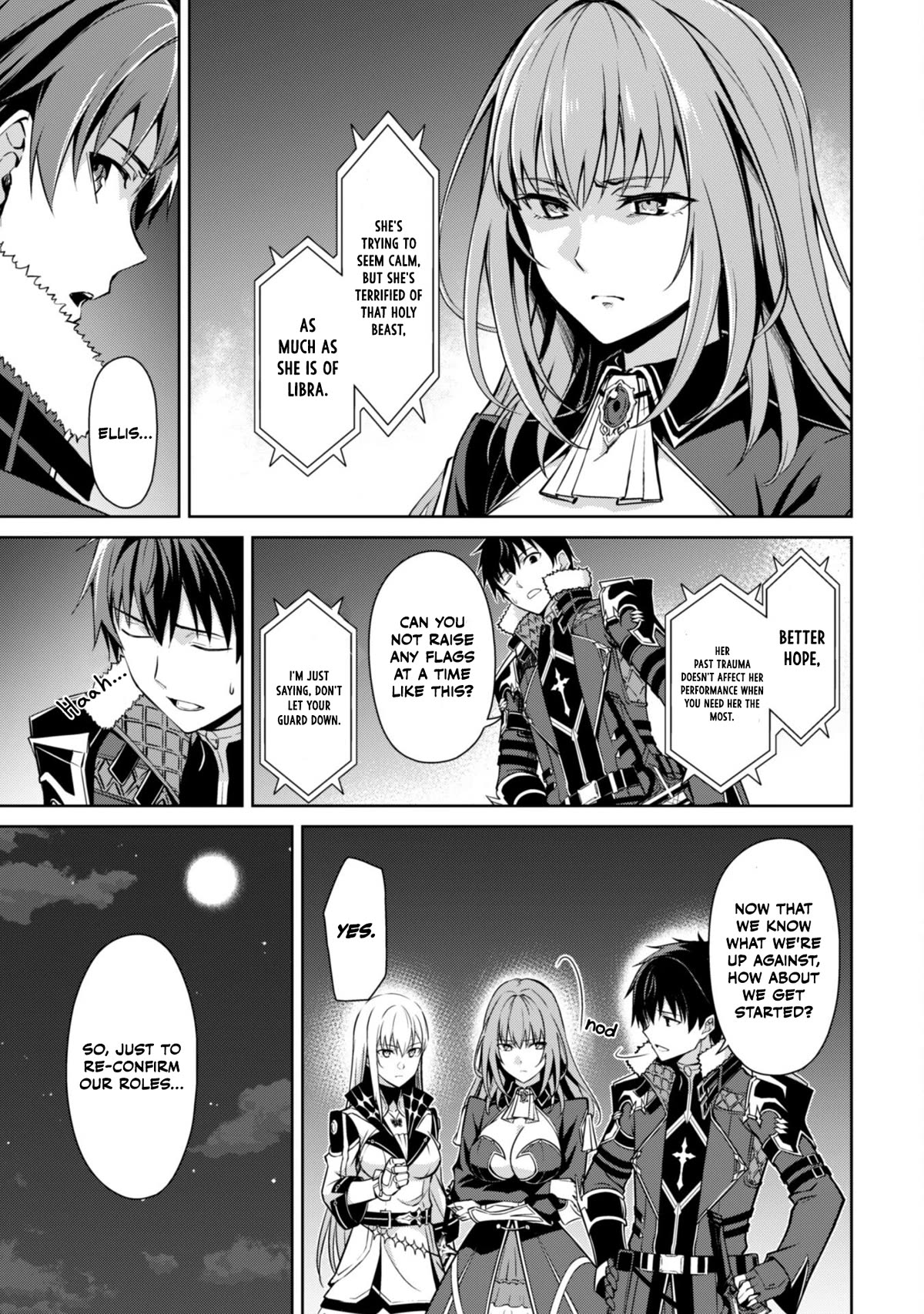 Berserk of Gluttony Chapter 60 page 4 - Chapter 60: Flaming Swords and Holy Beasts