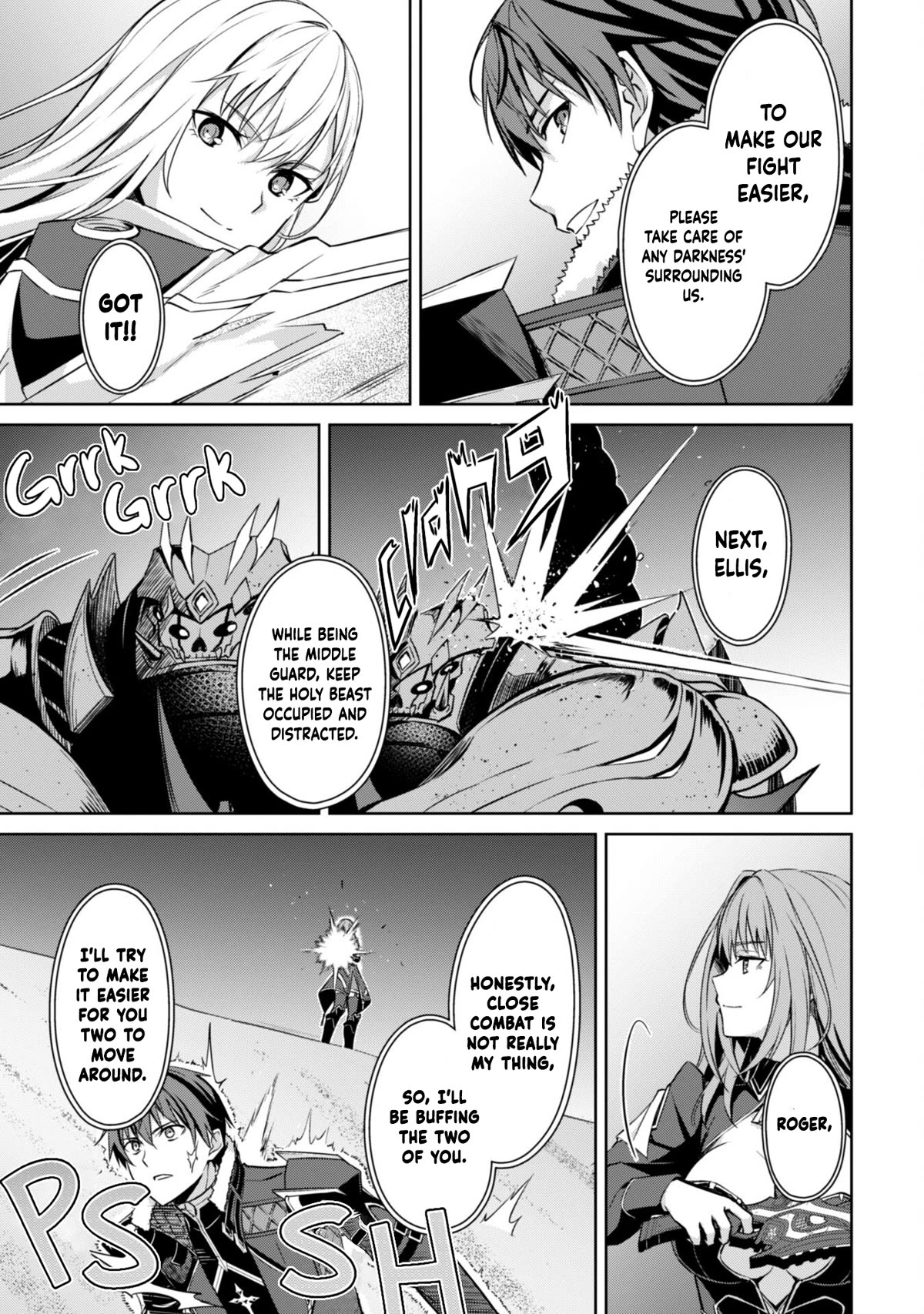 Berserk of Gluttony Chapter 60 page 6 - Chapter 60: Flaming Swords and Holy Beasts