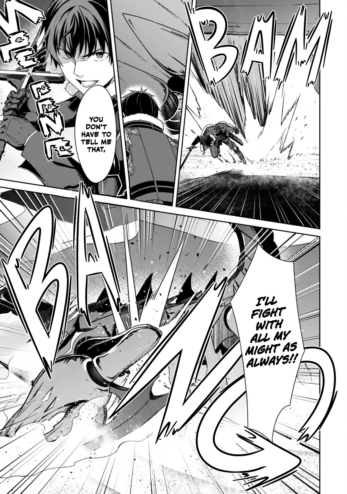 Berserk of Gluttony Chapter 60 page 8 - Chapter 60: Flaming Swords and Holy Beasts