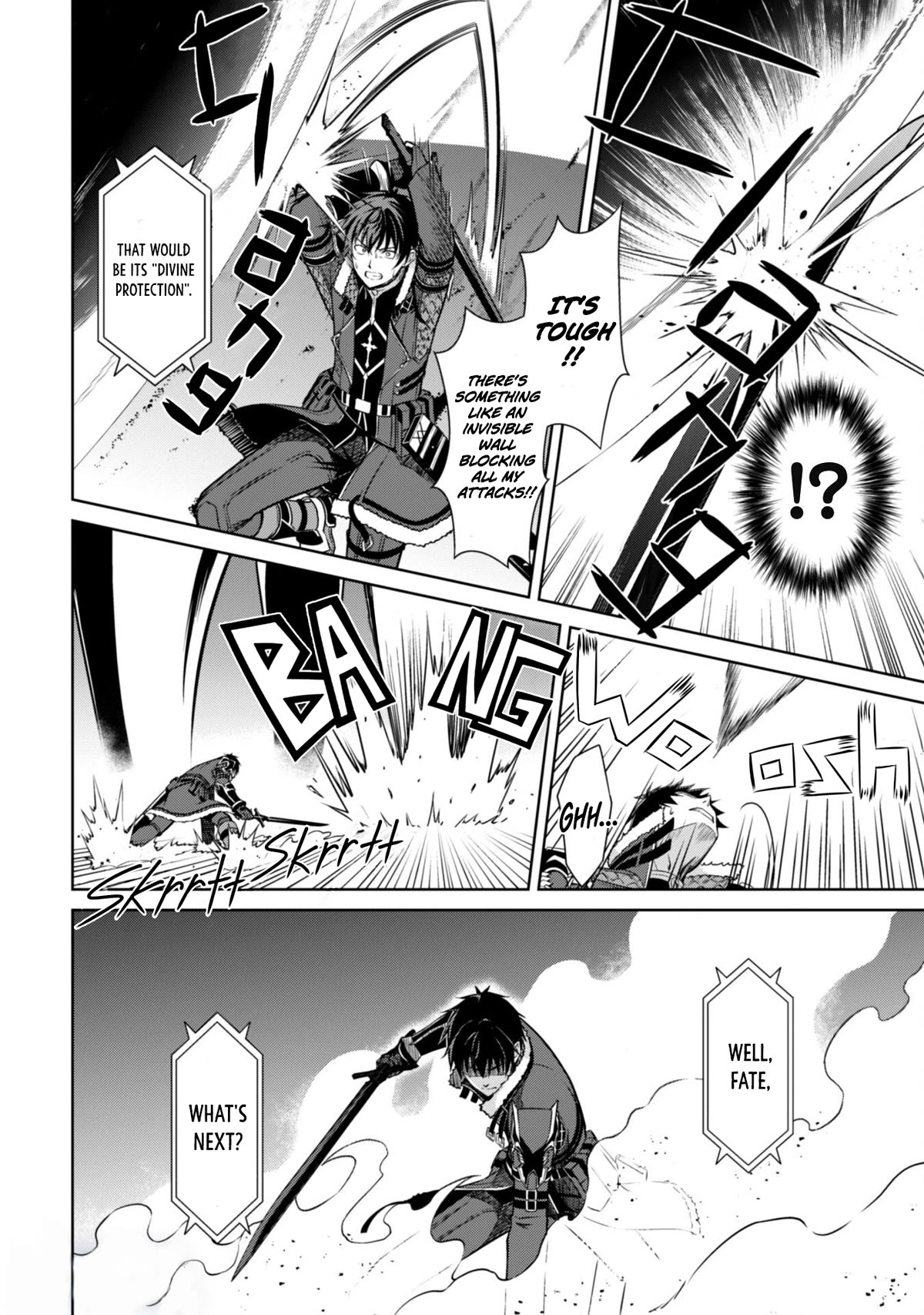 Berserk of Gluttony Chapter 60 page 9 - Chapter 60: Flaming Swords and Holy Beasts