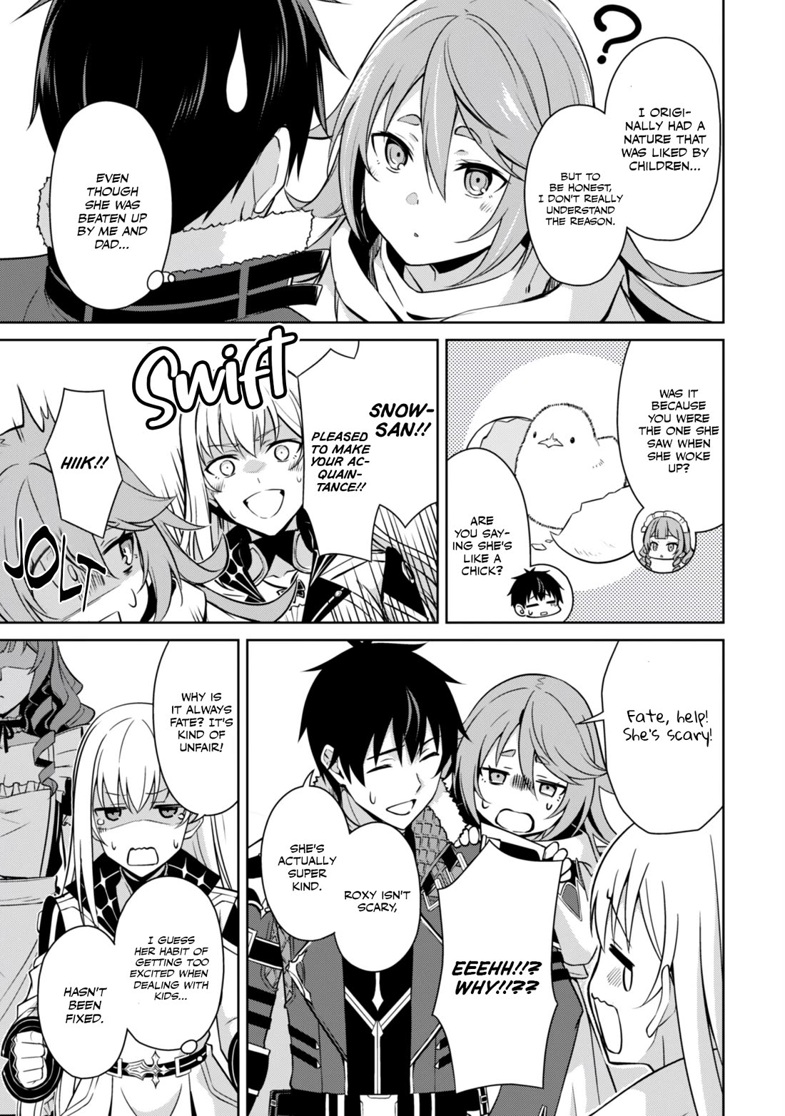 Berserk of Gluttony Chapter 63 page 10 - Chapter 63: Oblivious Snow