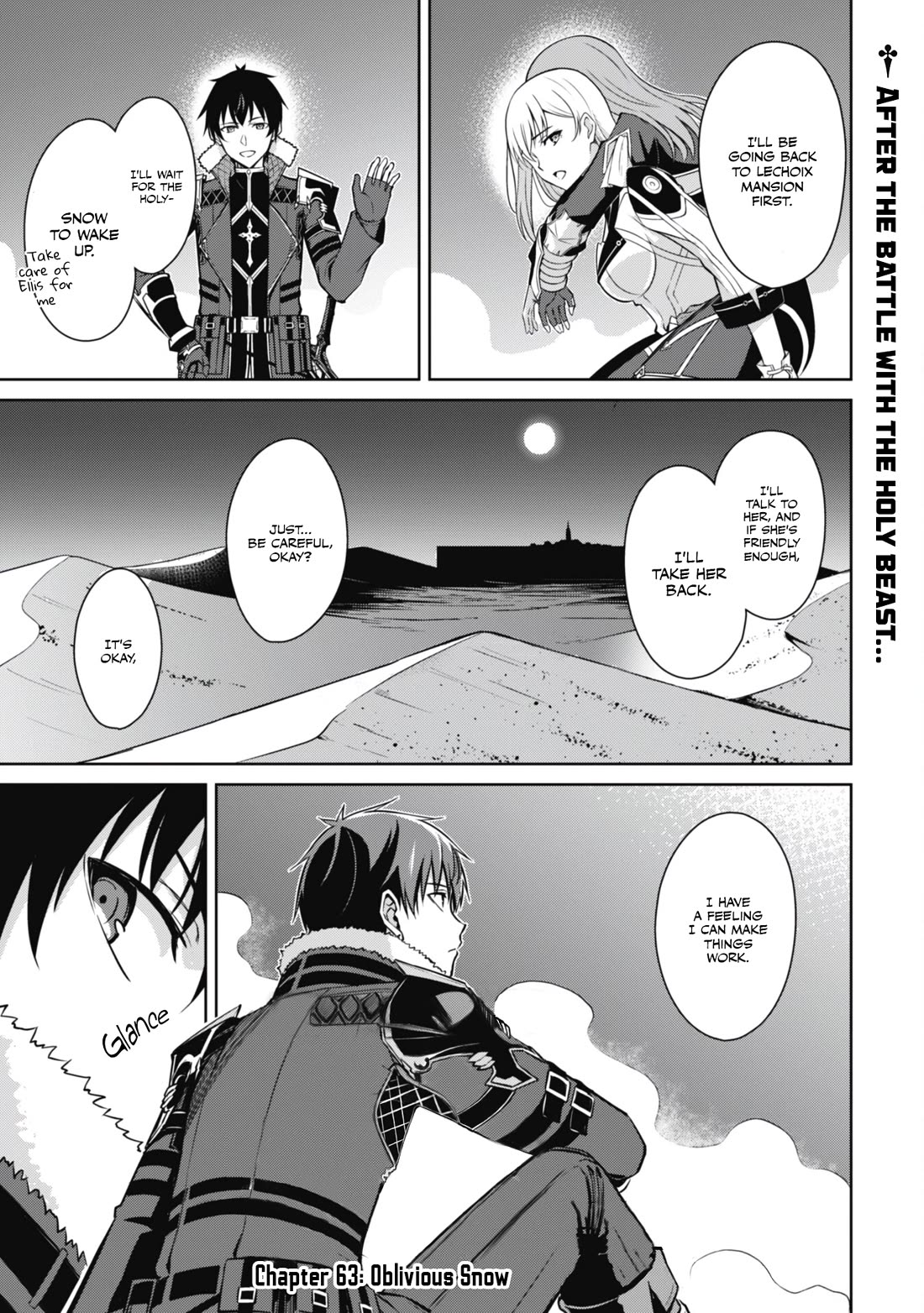 Berserk of Gluttony Chapter 63 page 2 - Chapter 63: Oblivious Snow