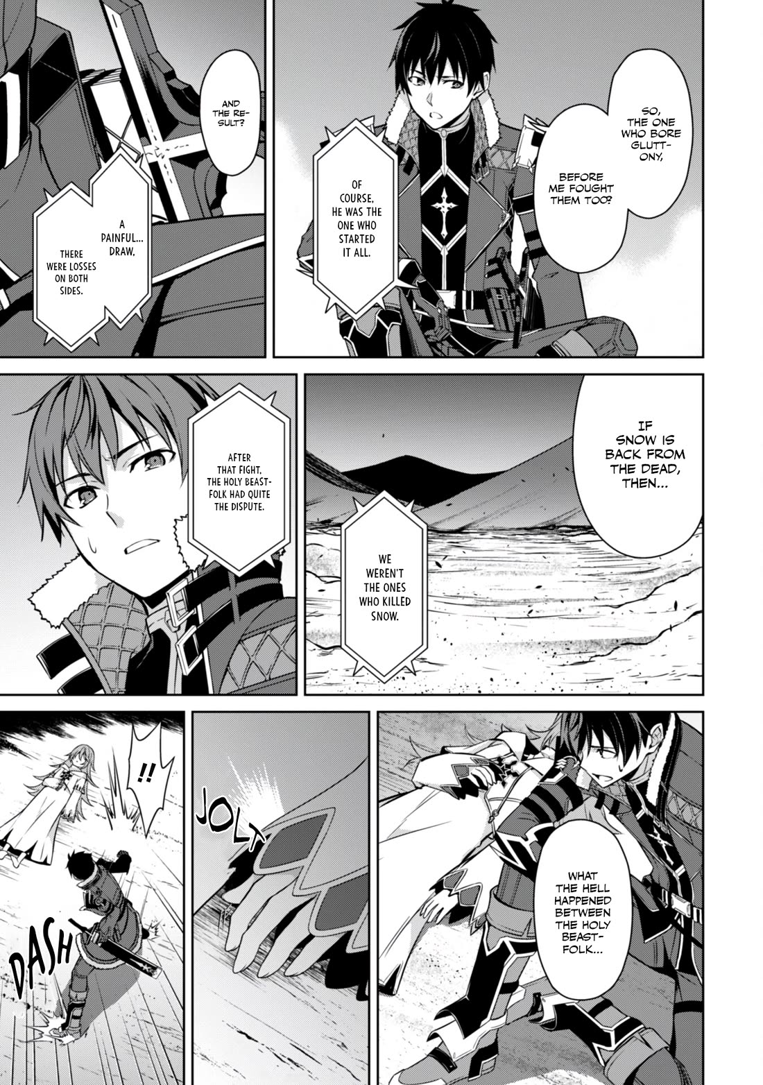 Berserk of Gluttony Chapter 63 page 4 - Chapter 63: Oblivious Snow