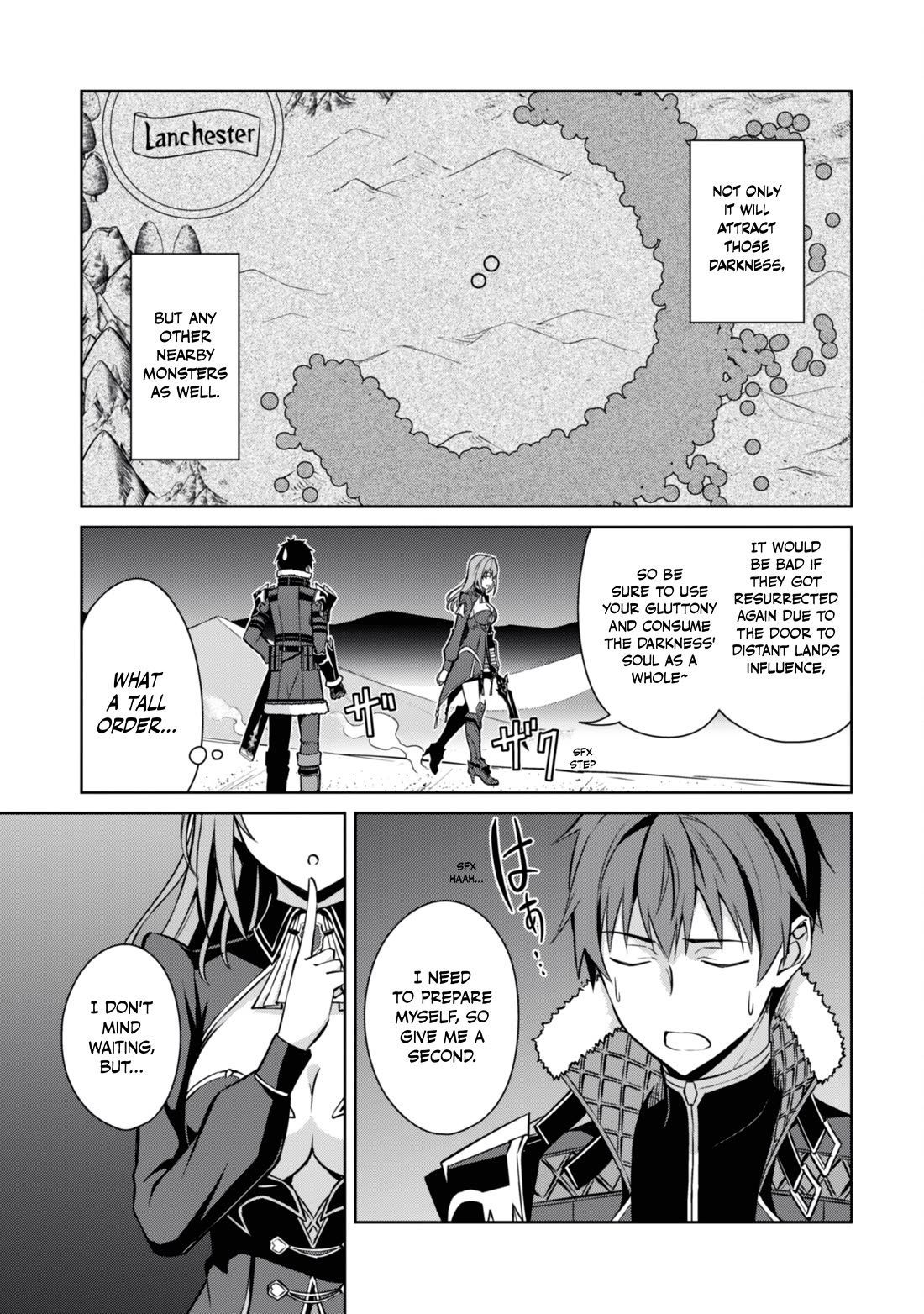 Berserk of Gluttony Chapter 64 page 10 - Chapter 64: A Ruined Town