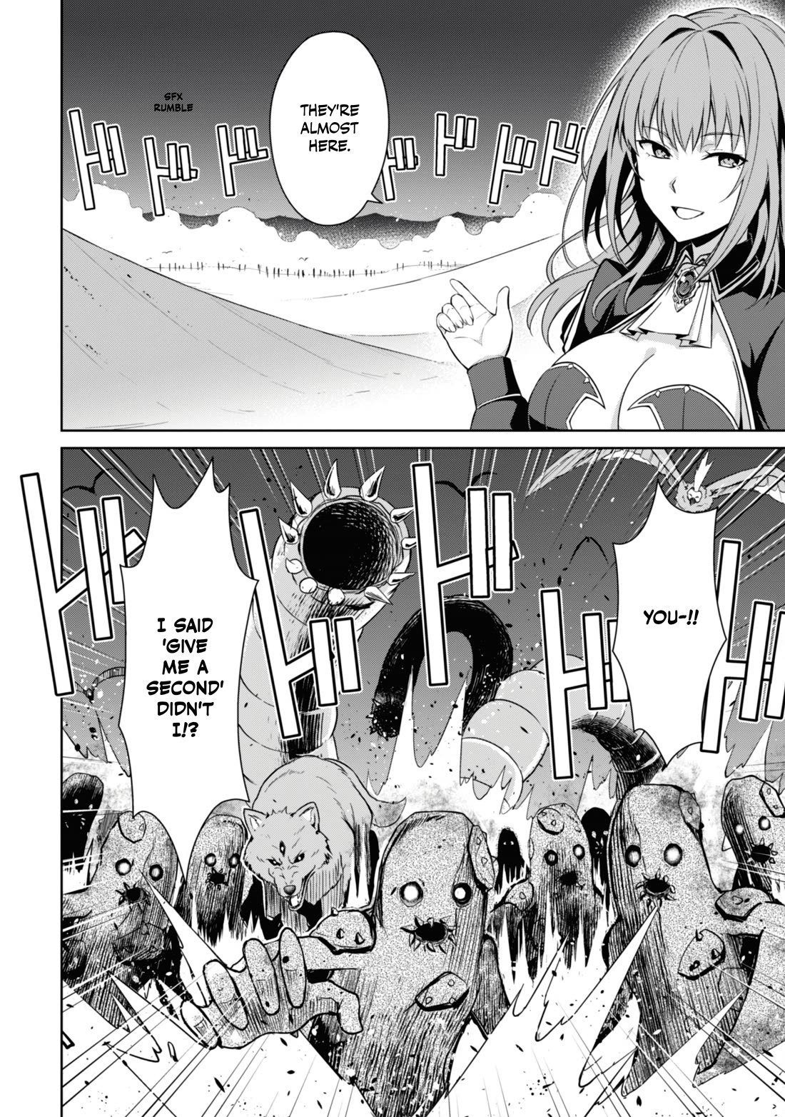 Berserk of Gluttony Chapter 64 page 11 - Chapter 64: A Ruined Town