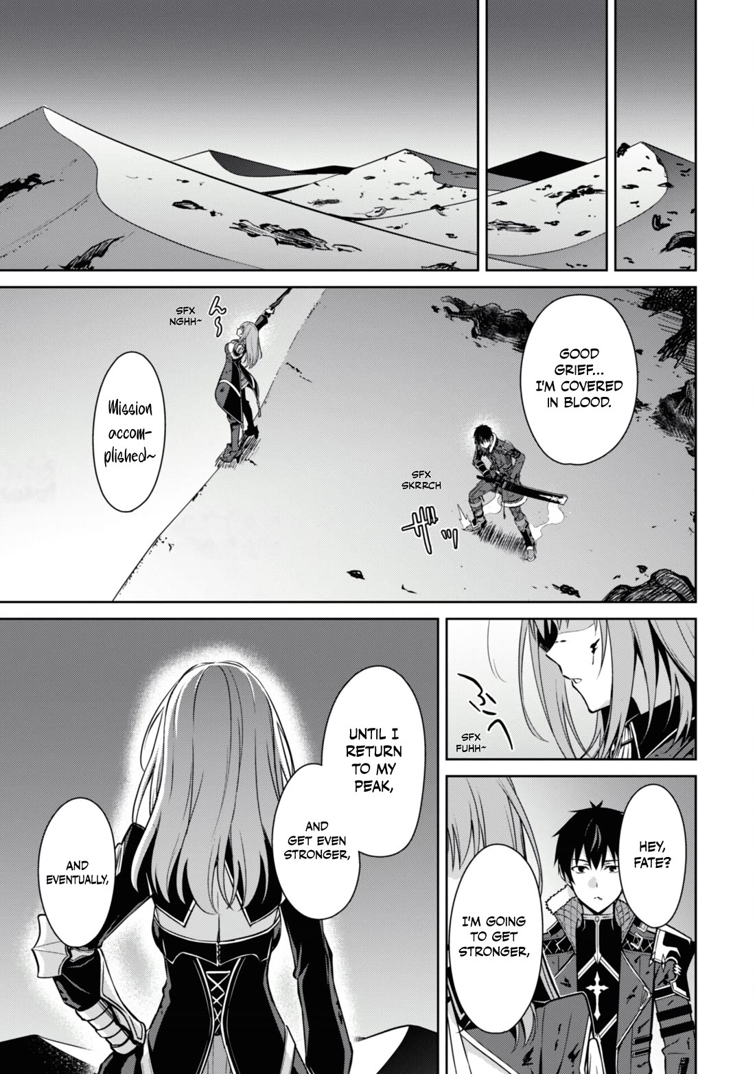 Berserk of Gluttony Chapter 64 page 16 - Chapter 64: A Ruined Town