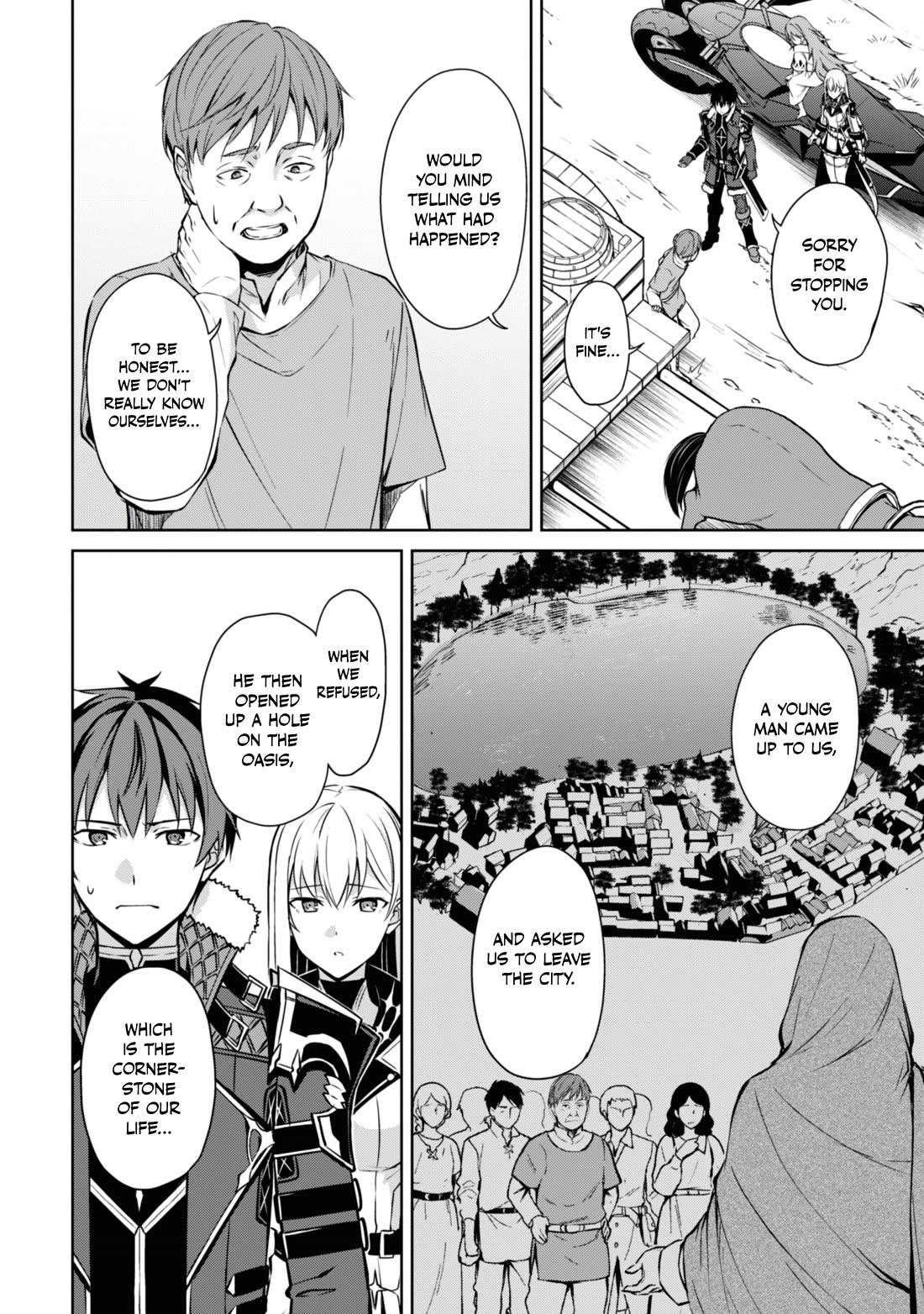 Berserk of Gluttony Chapter 64 page 21 - Chapter 64: A Ruined Town