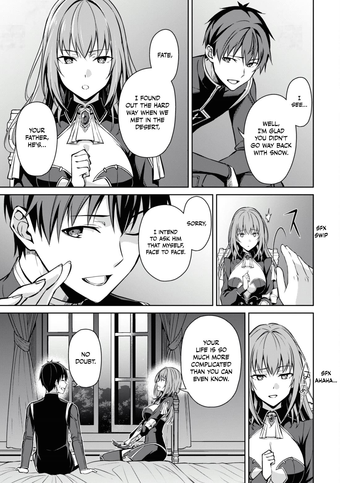Berserk of Gluttony Chapter 64 page 6 - Chapter 64: A Ruined Town