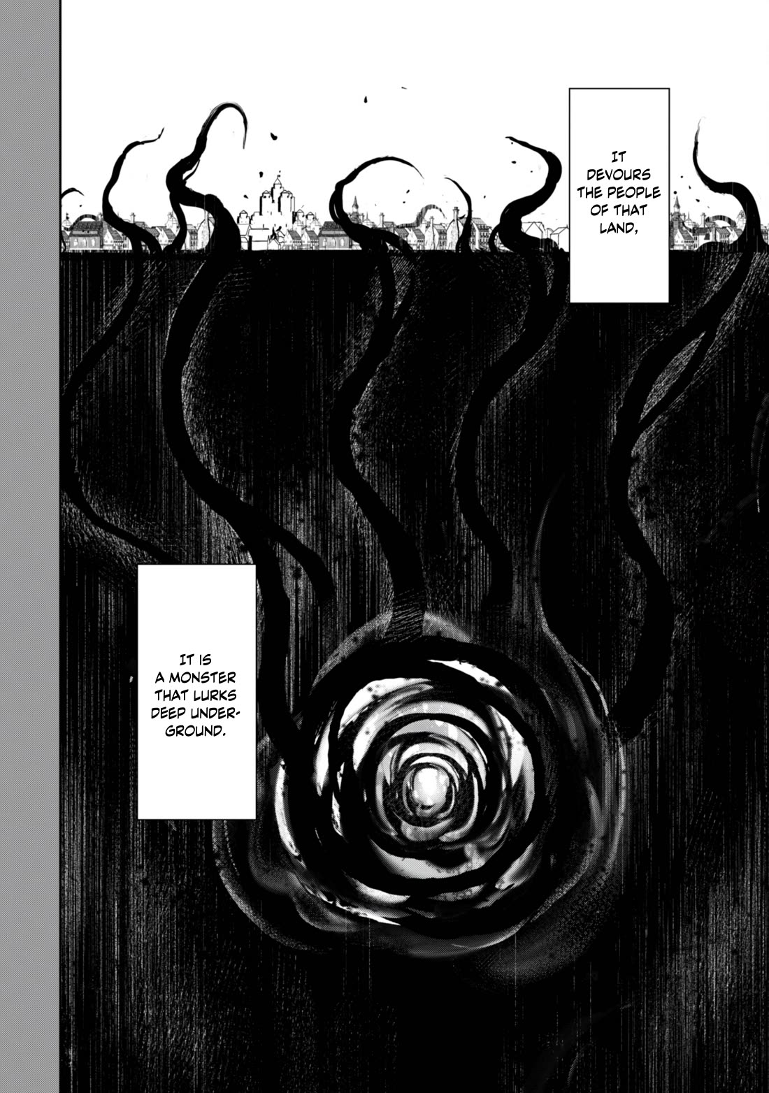 Berserk of Gluttony Chapter 65.1 page 3 - Chapter 65.1: City Eater, the Monster