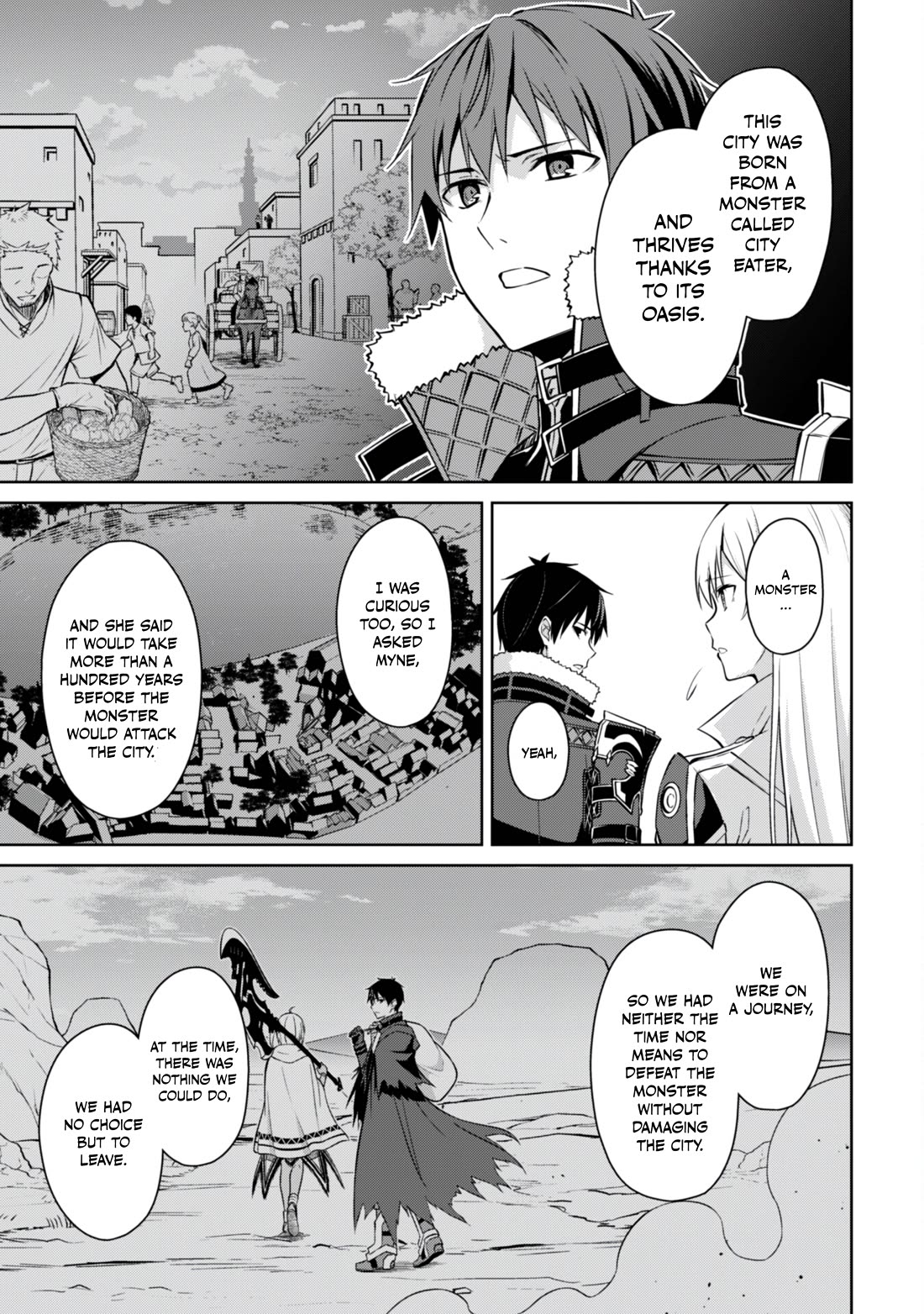 Berserk of Gluttony Chapter 65.1 page 6 - Chapter 65.1: City Eater, the Monster