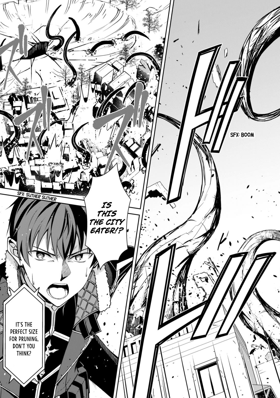 Berserk of Gluttony Chapter 65.2 page 7 - Chapter 65.2: City Eater, the Monster