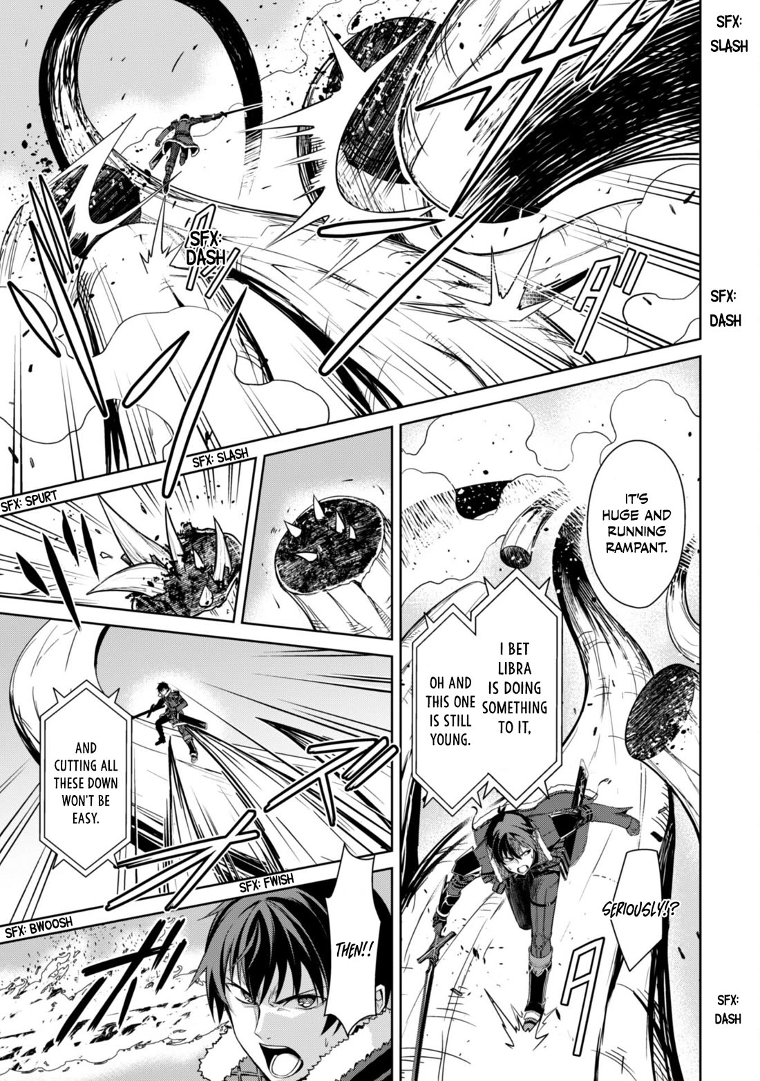 Berserk of Gluttony Chapter 65.2 page 9 - Chapter 65.2: City Eater, the Monster