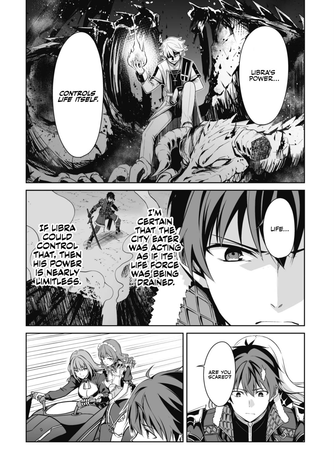 Berserk of Gluttony Chapter 66 page 21 - Chapter 66: Libra's Power