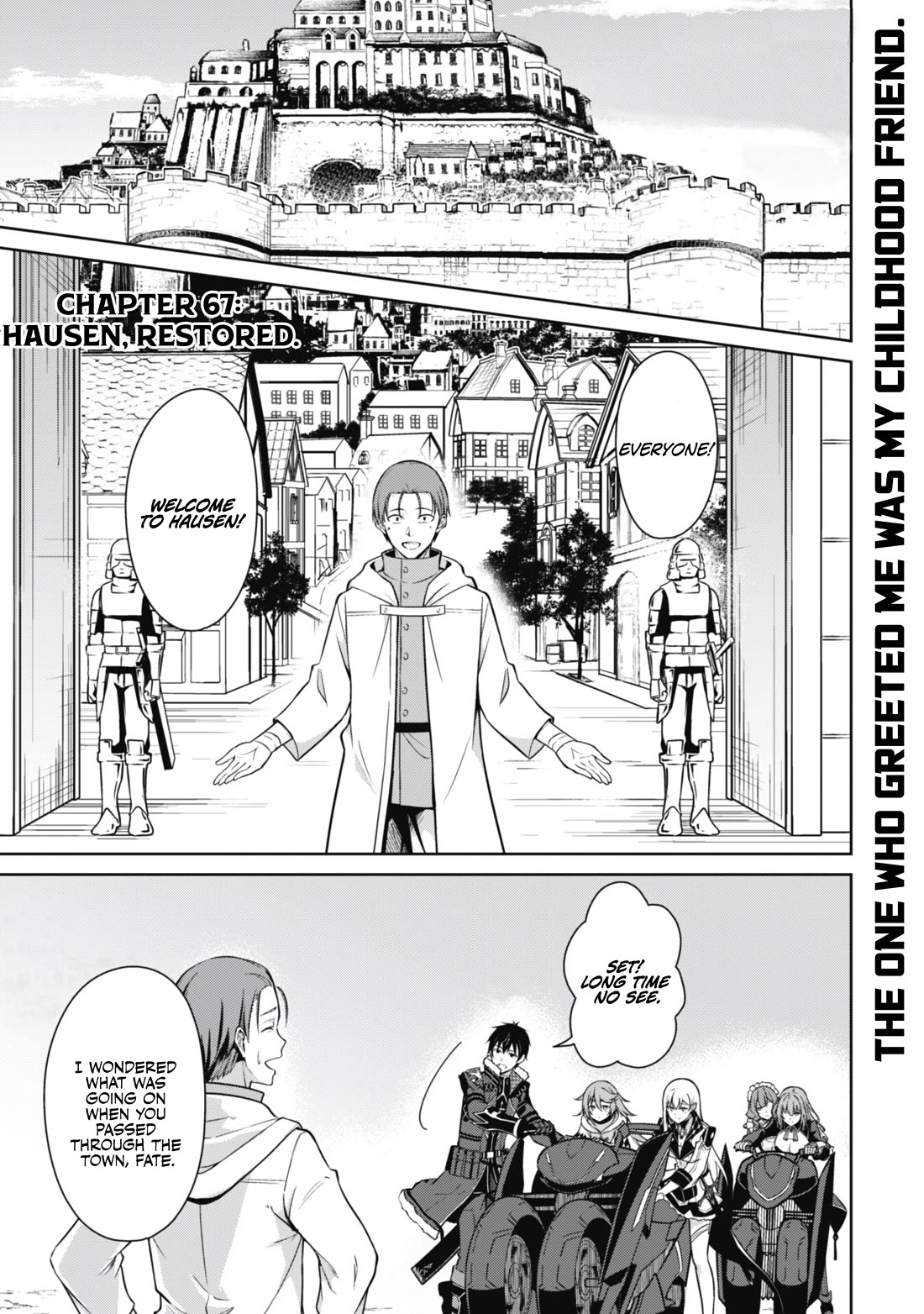 Berserk of Gluttony Chapter 67 page 2 - Chapter 67: Hausen, Restored.