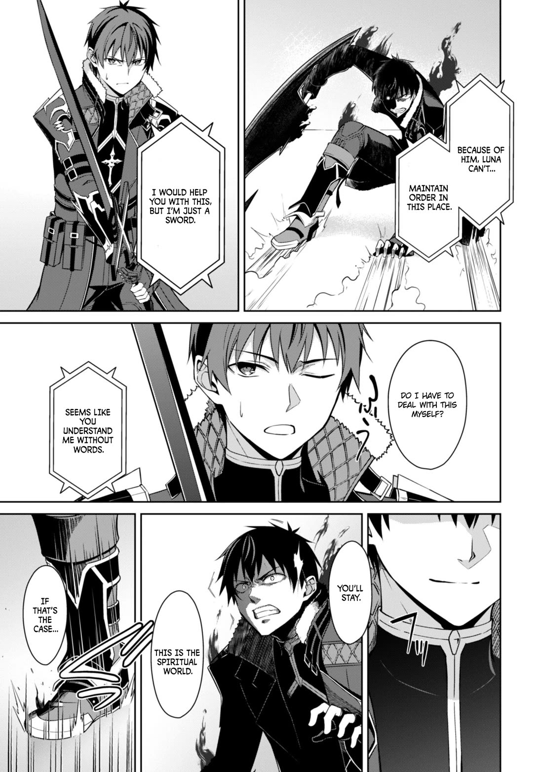 Berserk of Gluttony Chapter 68 page 4 - Chapter 68: Spiritual World.
