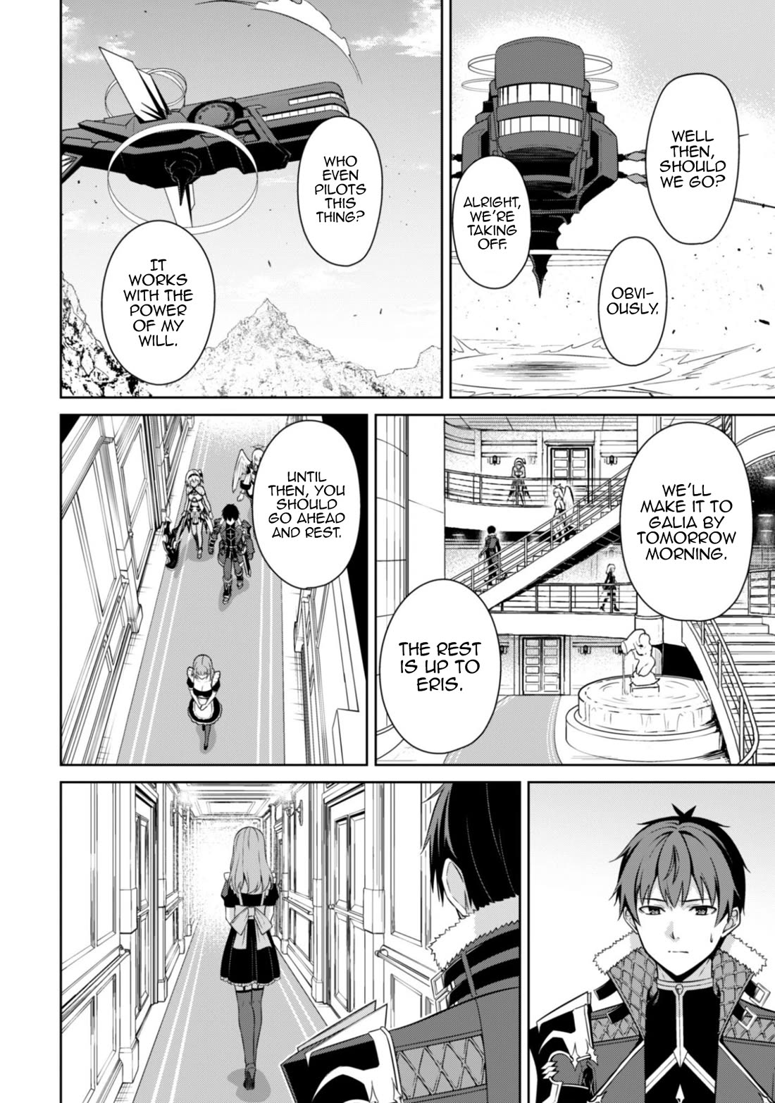 Berserk of Gluttony Chapter 80 page 15 - Chapter 80: Airship Endeavour