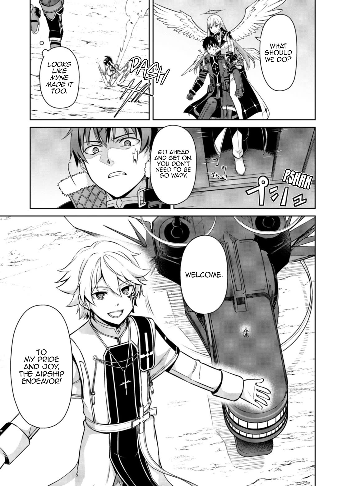 Berserk of Gluttony Chapter 80 page 8 - Chapter 80: Airship Endeavour