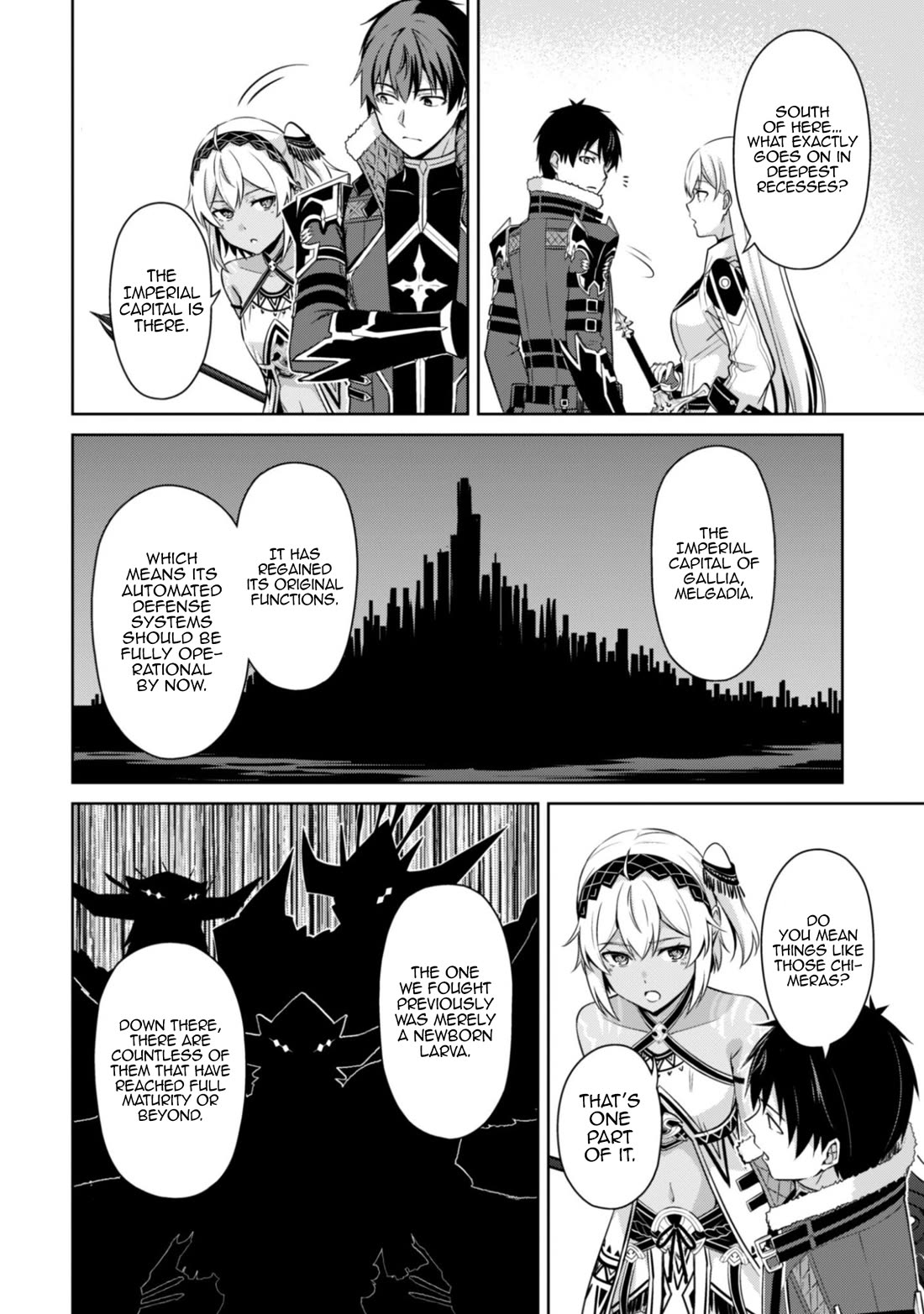 Berserk of Gluttony Chapter 81 page 11 - Chapter 81: The Floating Continent