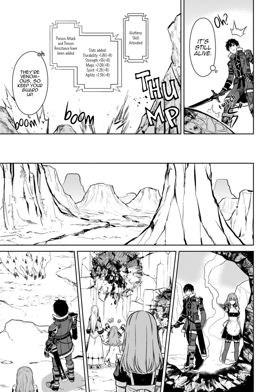 Berserk of Gluttony Chapter 81 page 16 - Chapter 81: The Floating Continent
