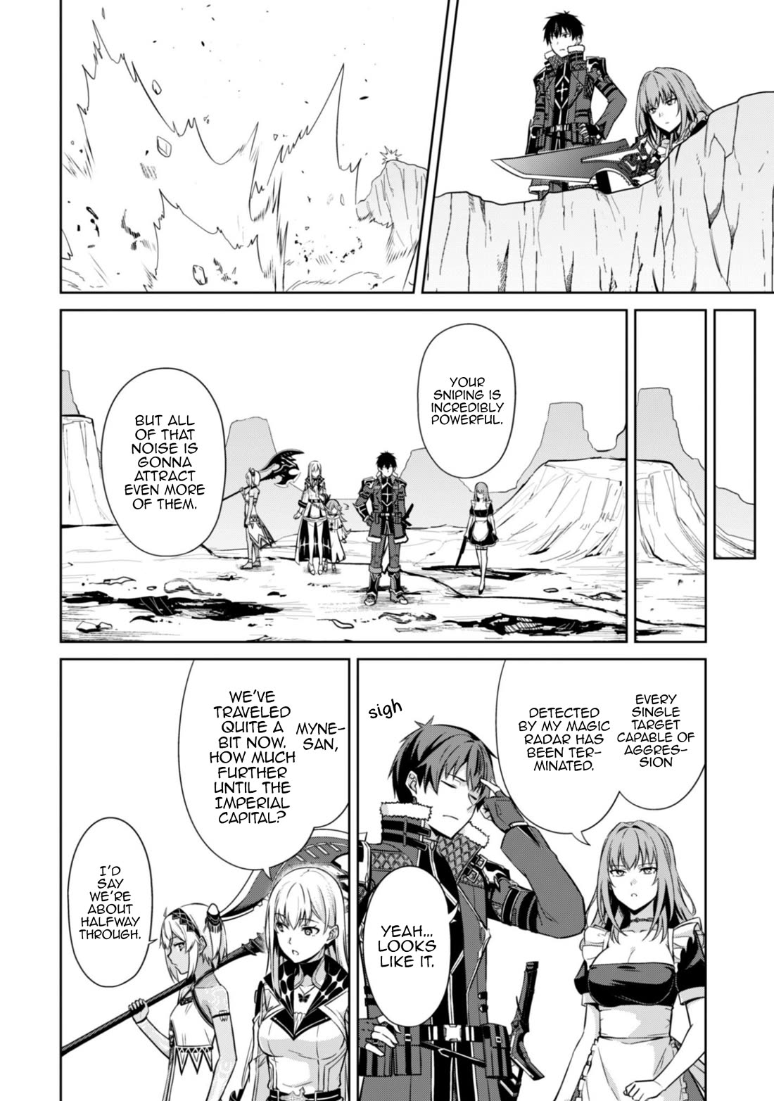 Berserk of Gluttony Chapter 81 page 17 - Chapter 81: The Floating Continent