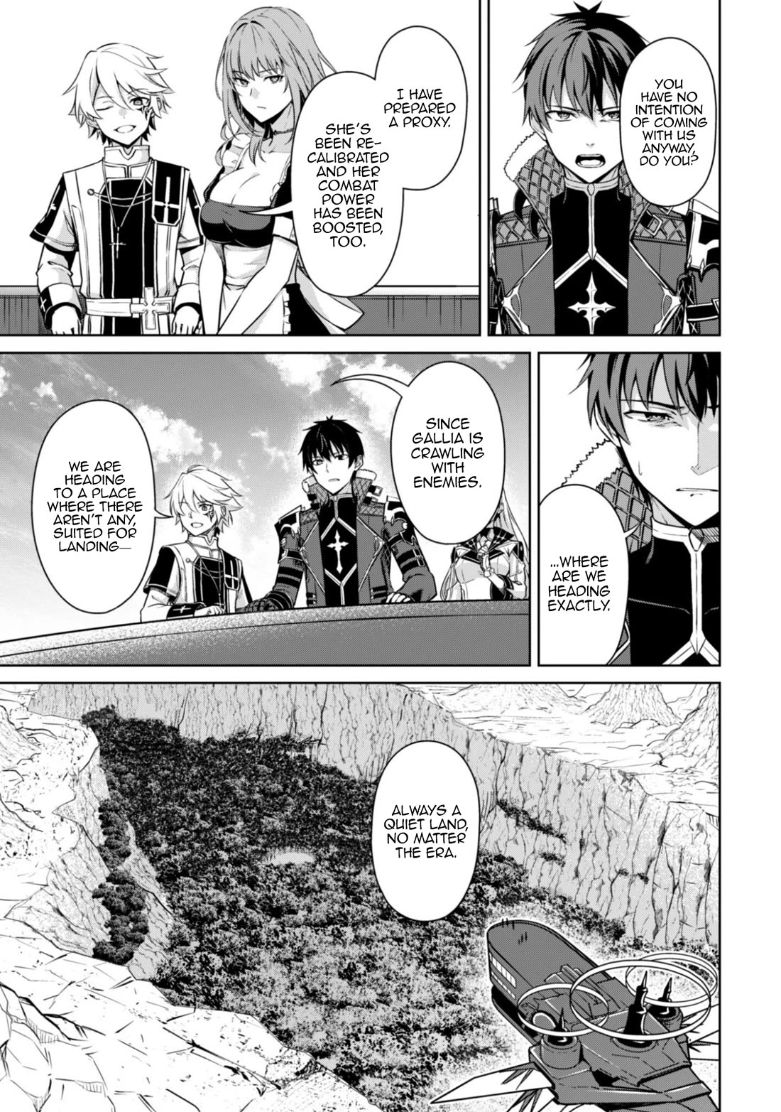 Berserk of Gluttony Chapter 81 page 6 - Chapter 81: The Floating Continent