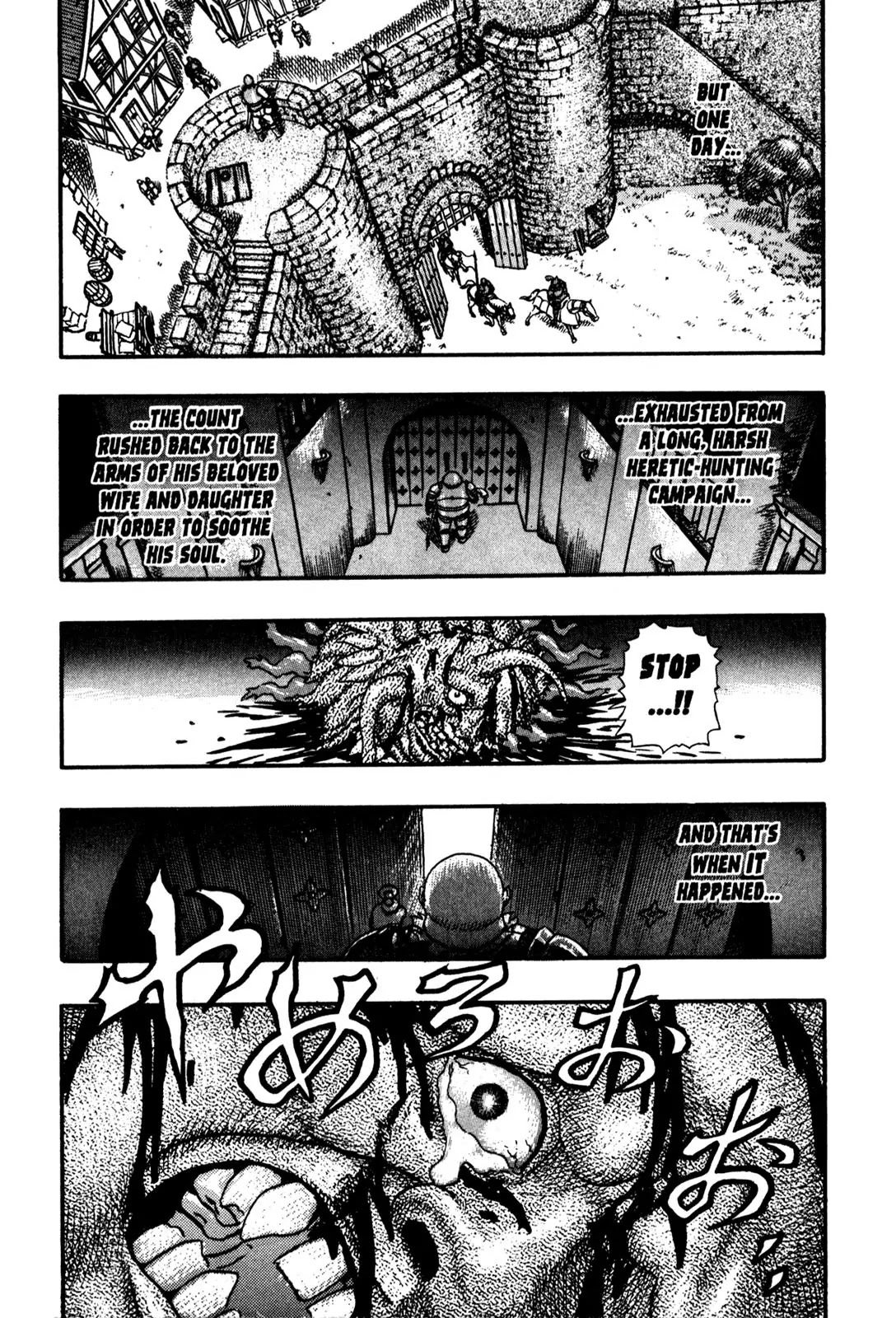 Berserk Chapter 0.7 page 36 - Chapter 0.7: The Guardians of Desire (5)