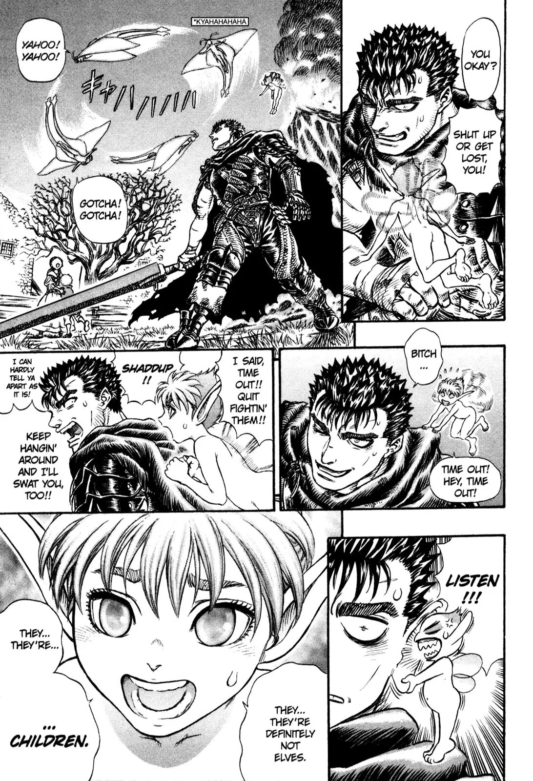 Berserk manga, chapter 100, page 12 of 24