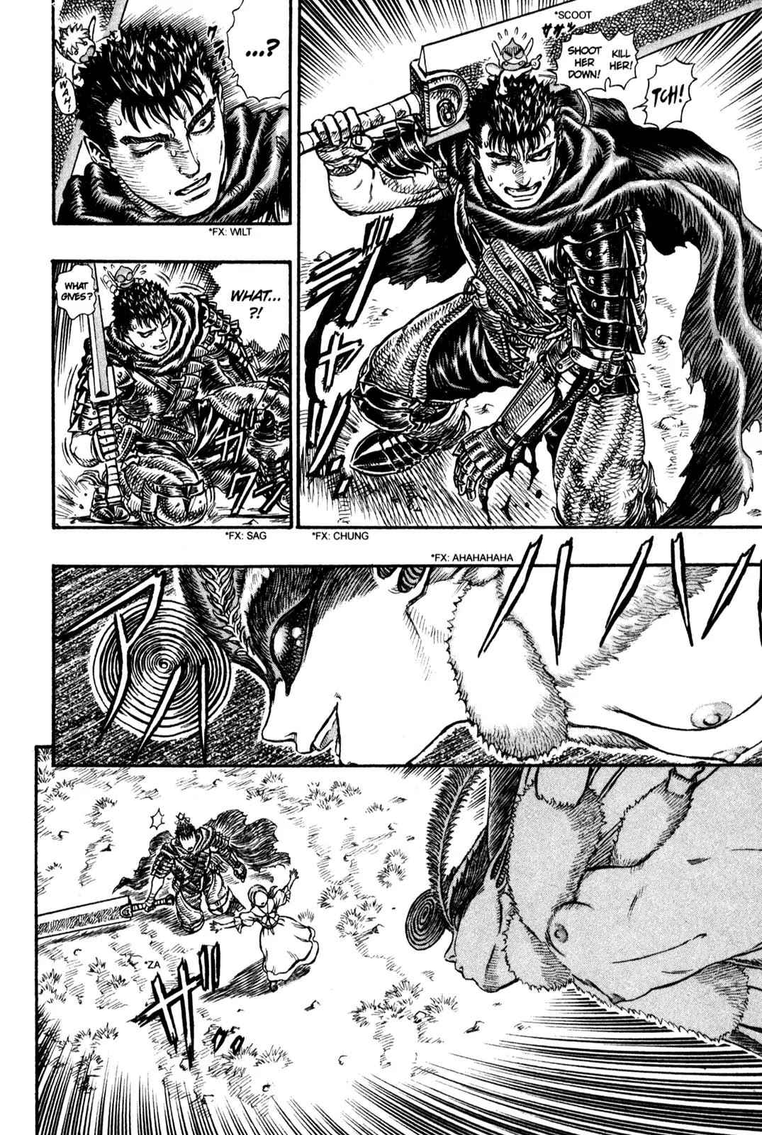 Berserk manga, chapter 100, page 15 of 24