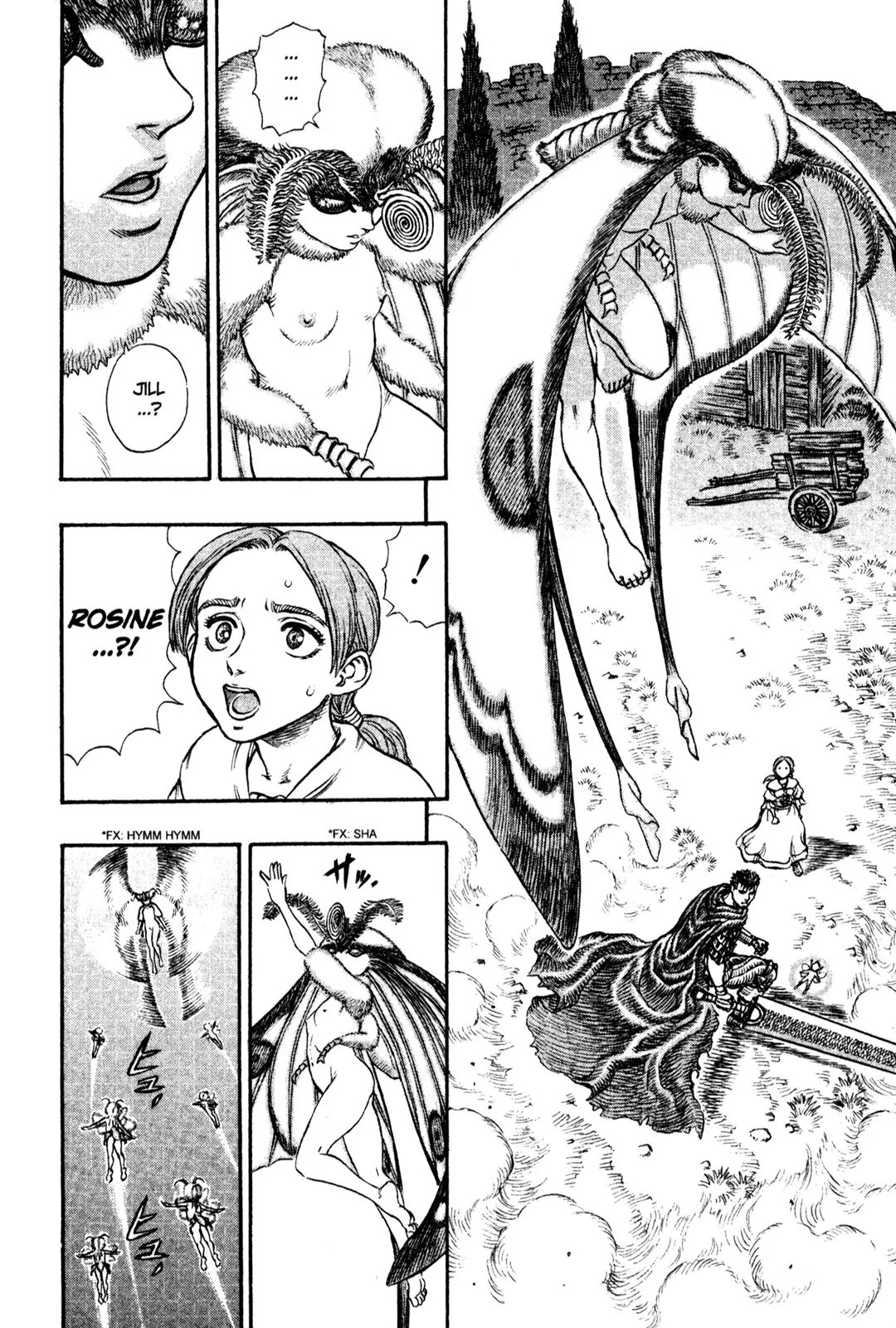 Berserk manga, chapter 100, page 17 of 24