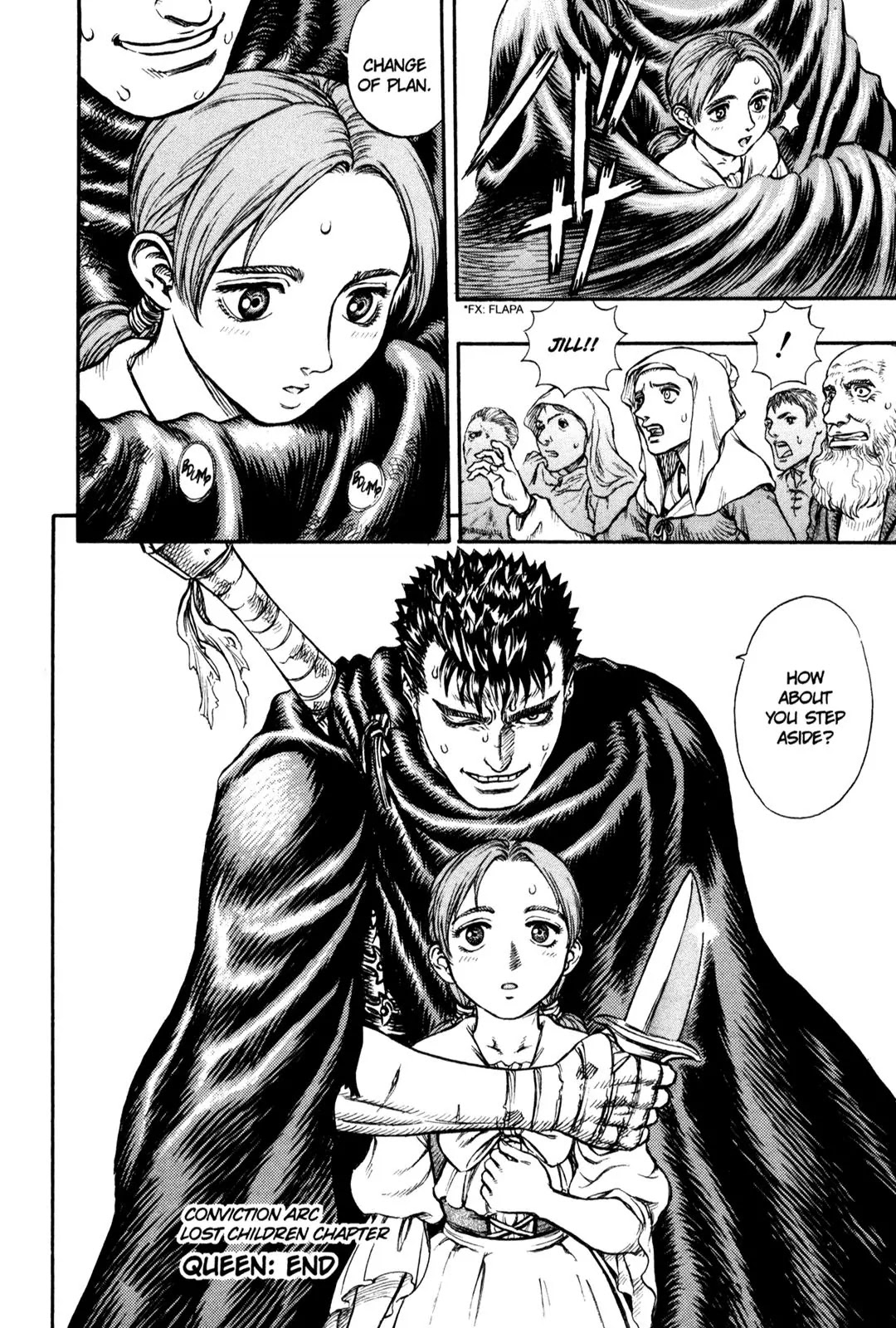Berserk manga, chapter 100, page 24 of 24