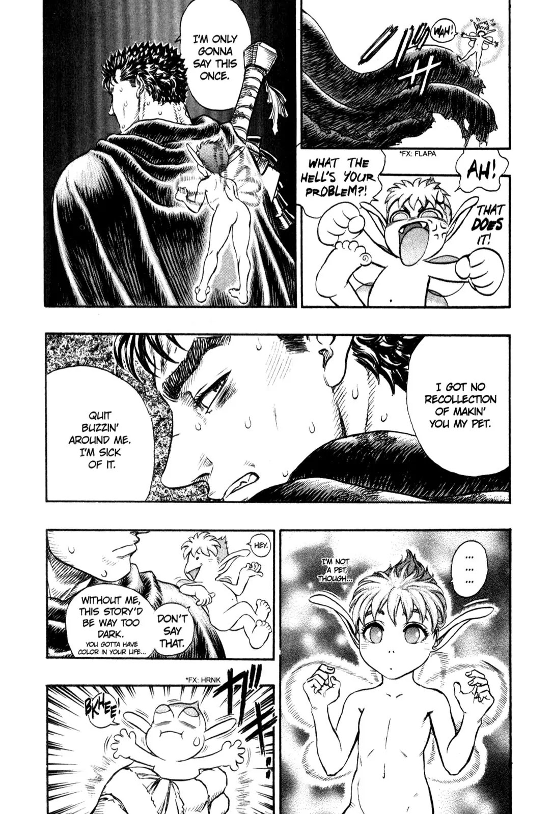 Berserk manga, chapter 101, page 11 of 19
