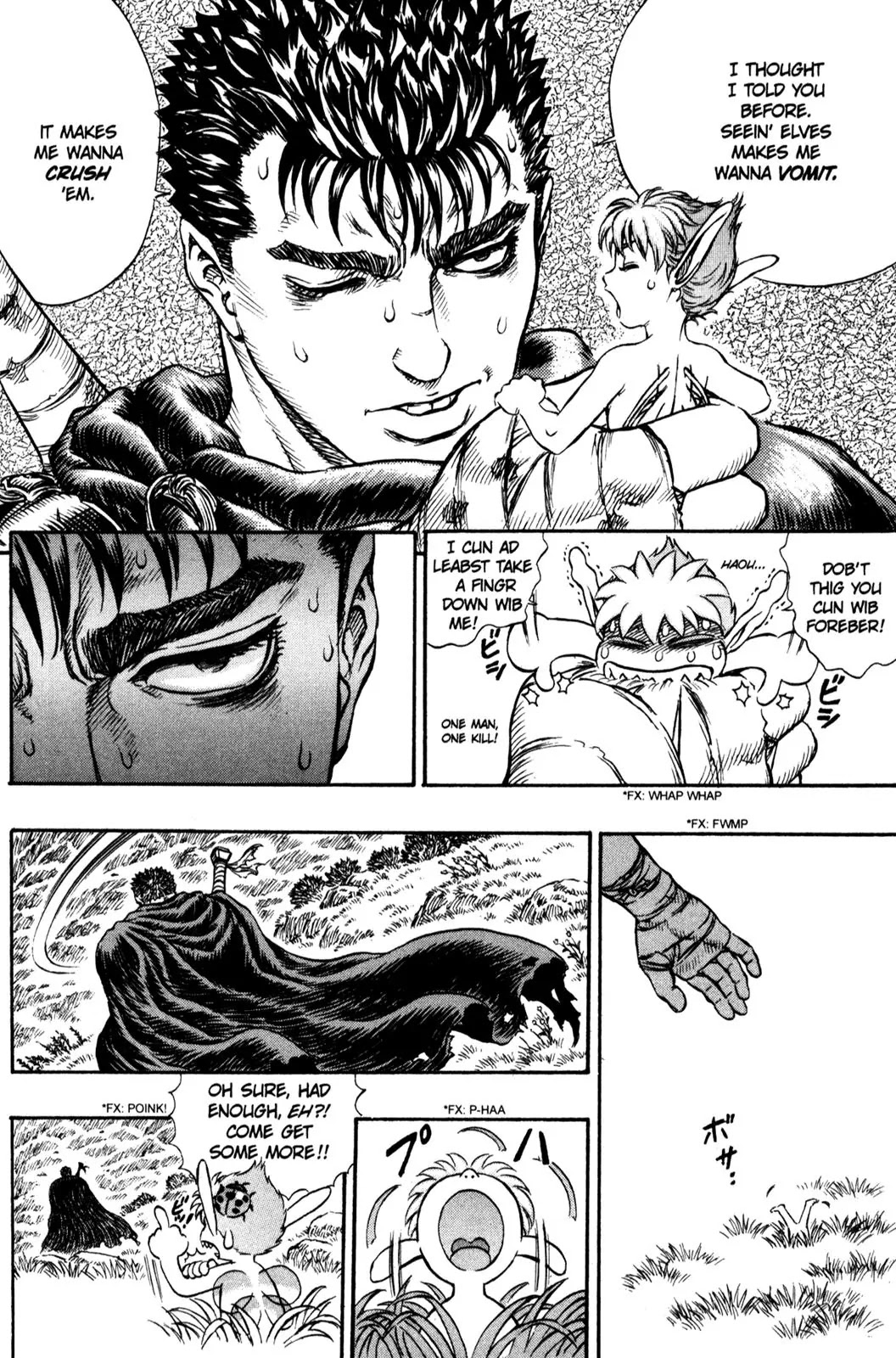 Berserk manga, chapter 101, page 12 of 19