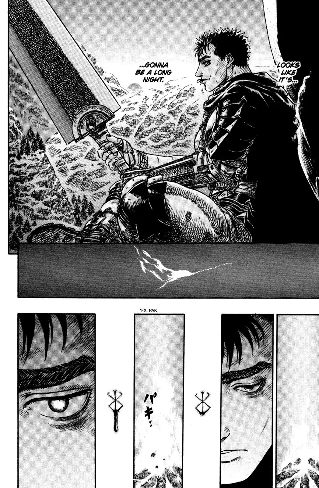 Berserk manga, chapter 101, page 16 of 19