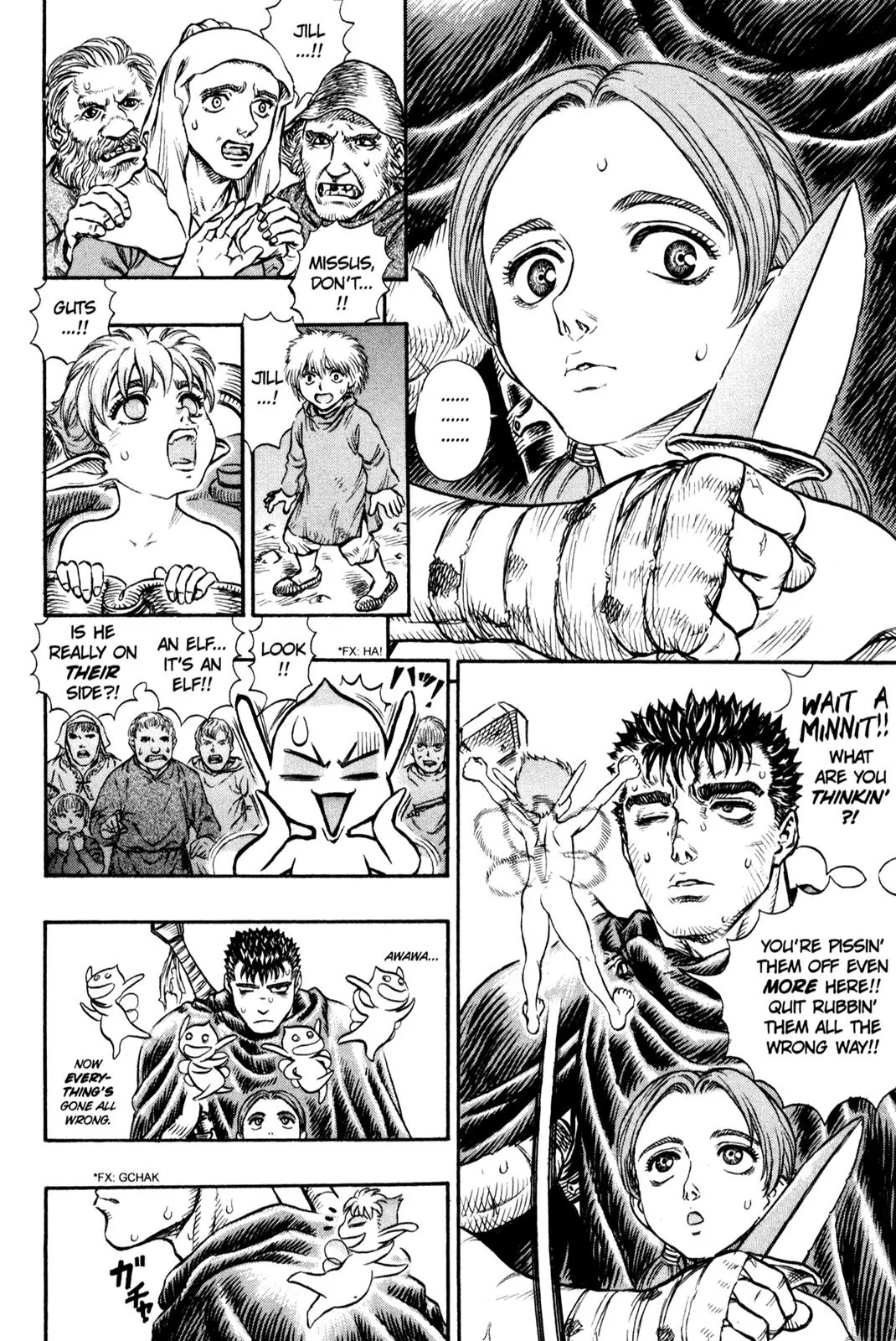 Berserk manga, chapter 101, page 2 of 19