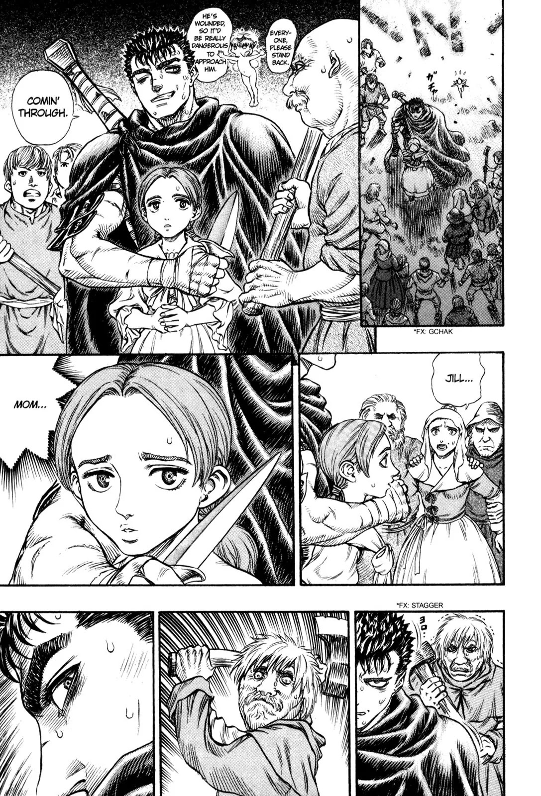 Berserk manga, chapter 101, page 3 of 19