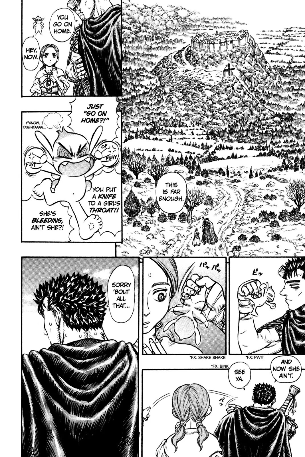 Berserk manga, chapter 101, page 6 of 19