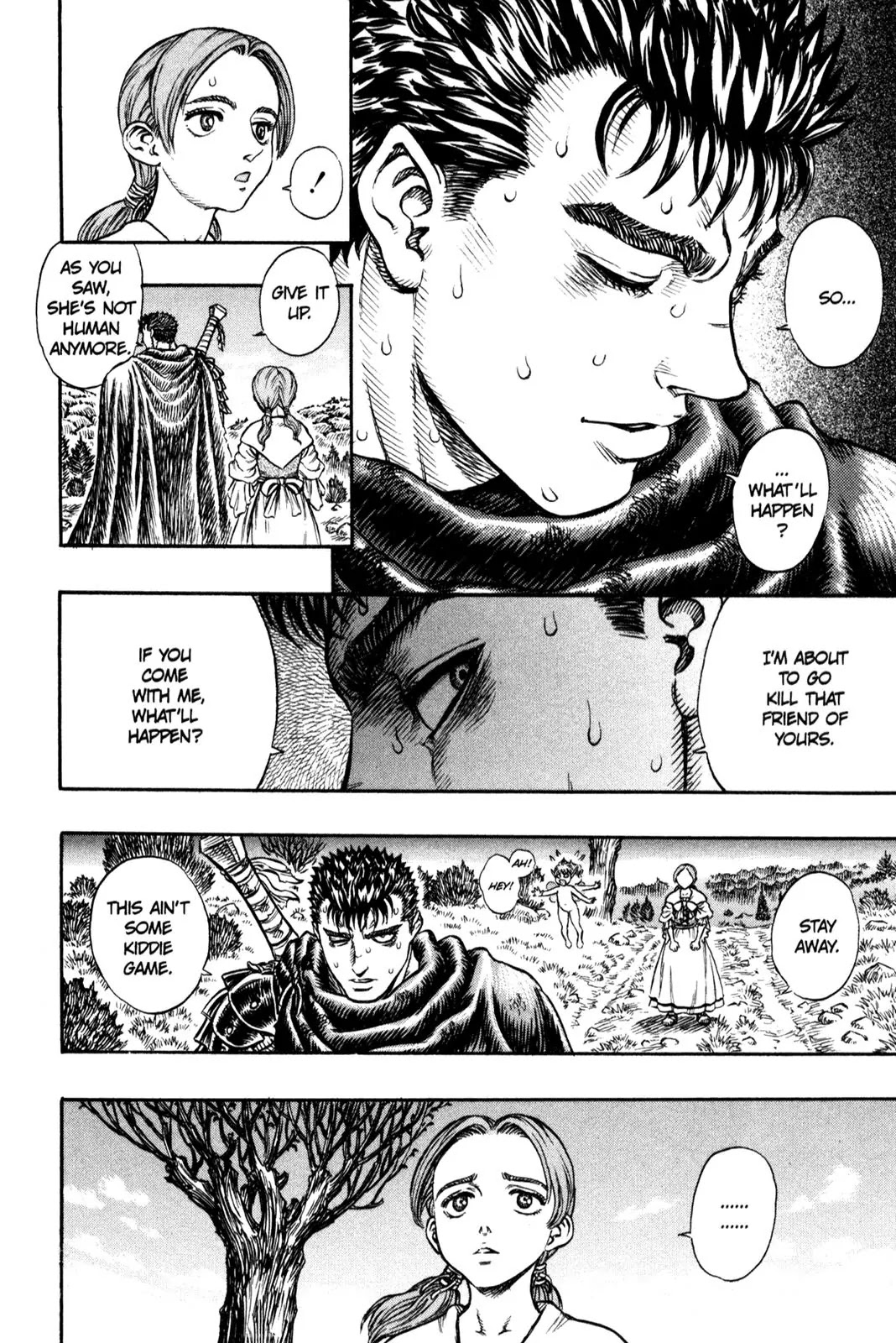 Berserk manga, chapter 101, page 8 of 19