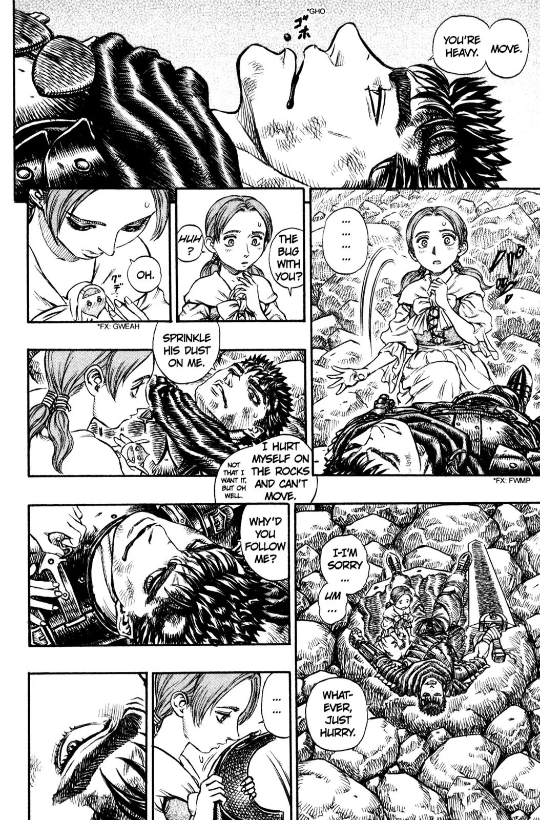 Berserk manga, chapter 102, page 17 of 21