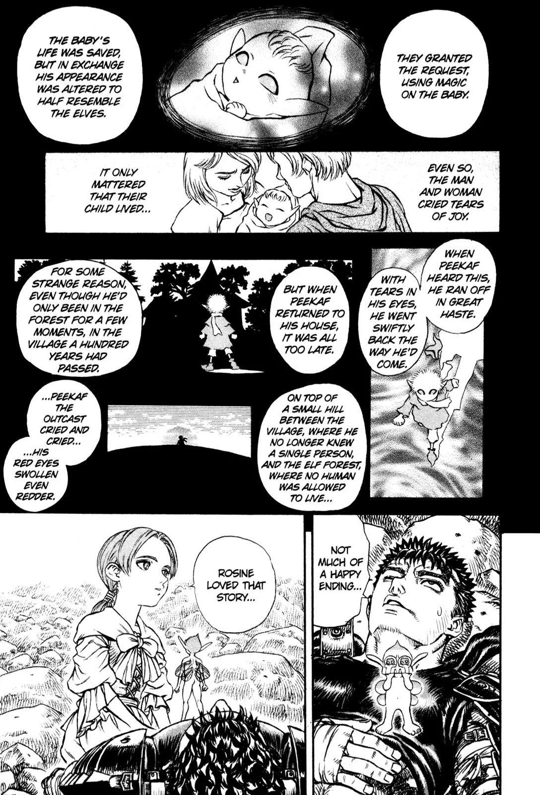 Berserk manga, chapter 102, page 20 of 21