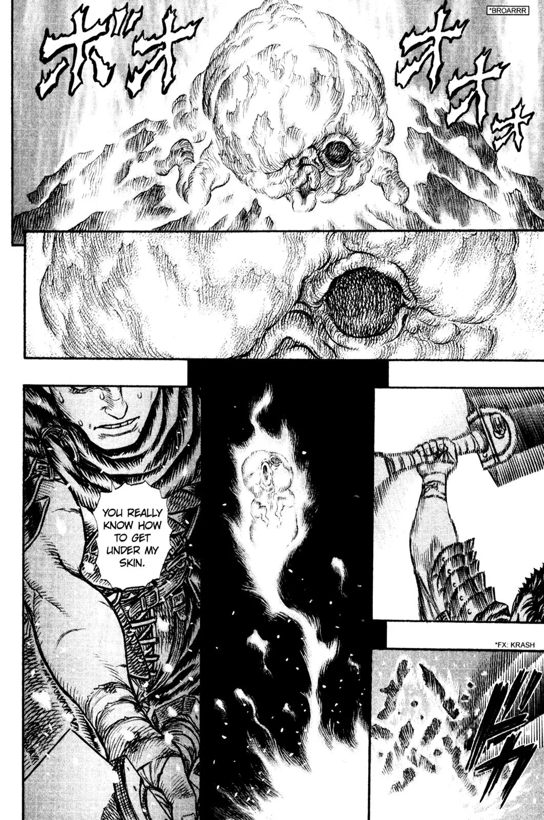 Berserk manga, chapter 102, page 4 of 21